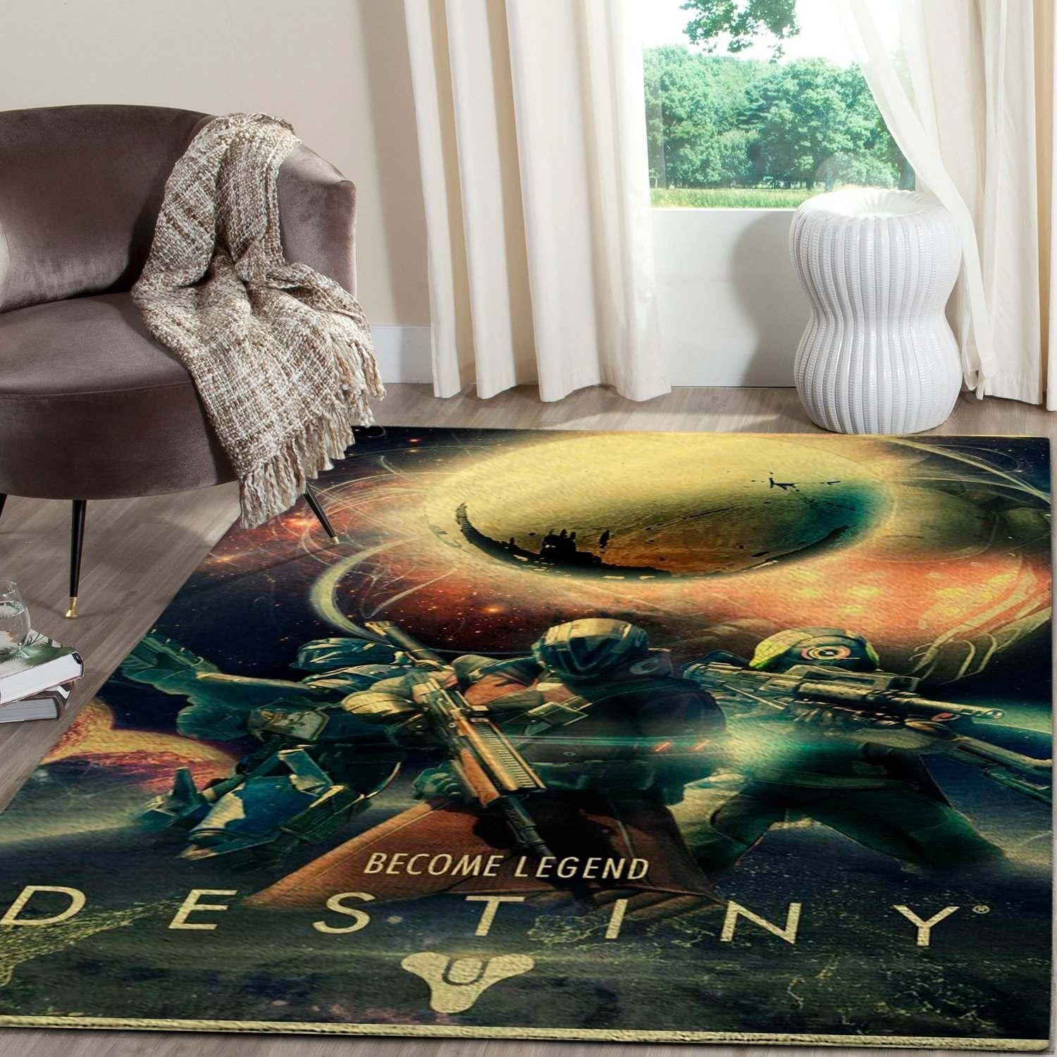 Destiny Game Area Rug - Unique Anime Apparel for Fans