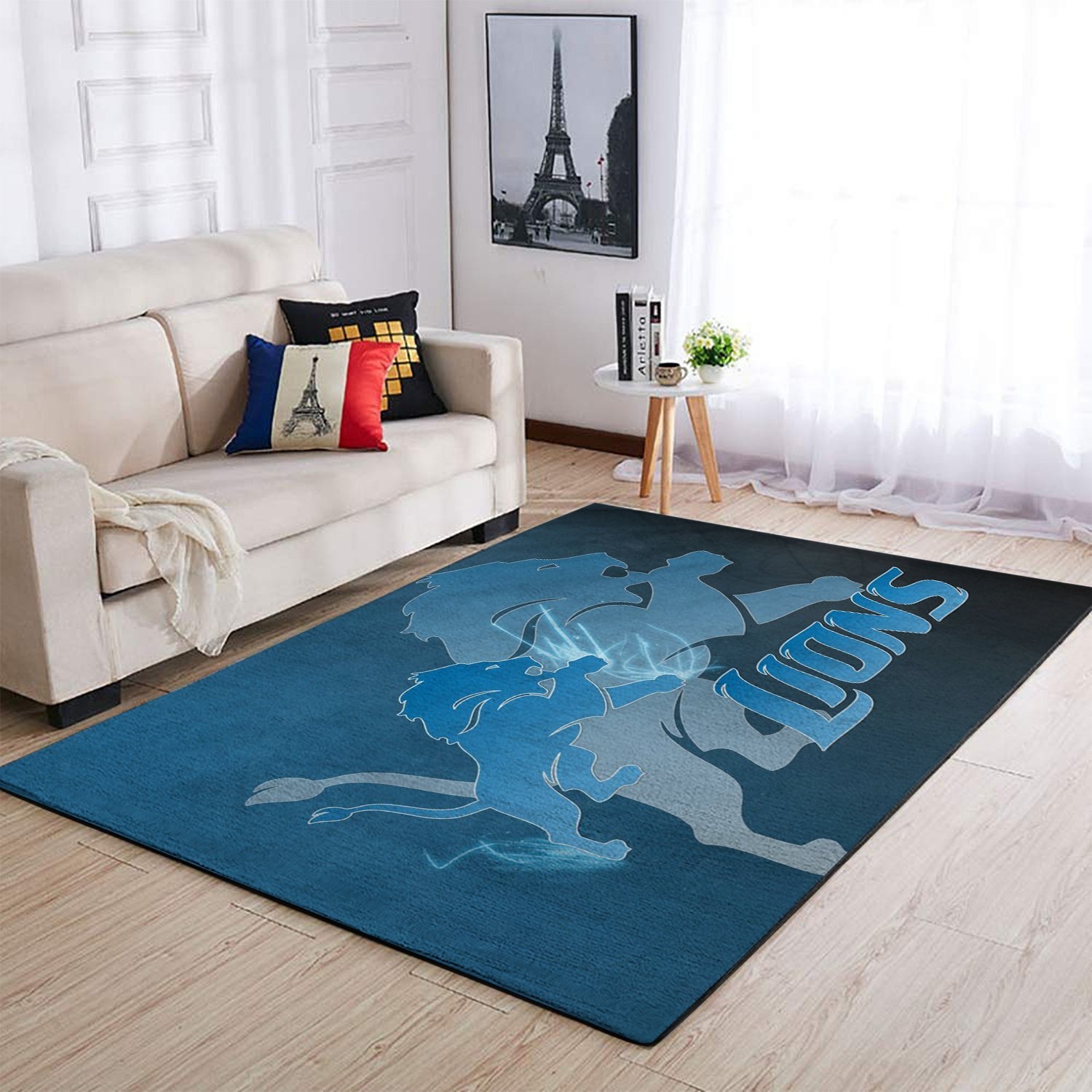 Detroit Lions Area Limited Edition Rug - Unique Anime Apparel for Fans