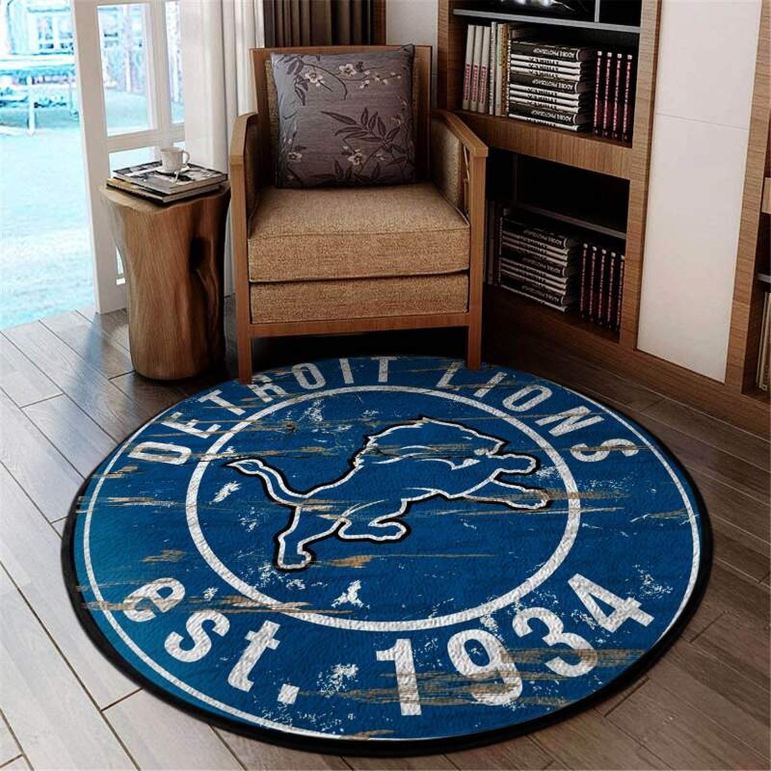 Detroit Lions Limited Edition Rug - Unique Anime Apparel for Fans