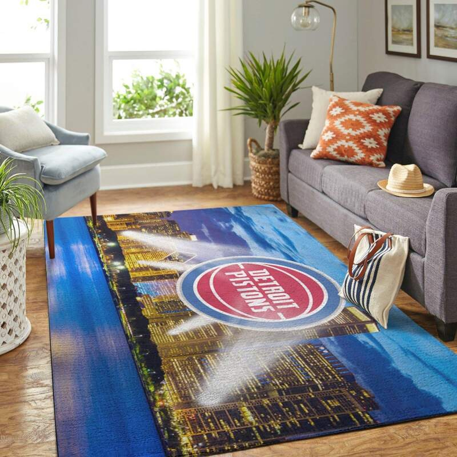 Detroit Pistons Nba Limited Edition Rug - Unique Anime Apparel for Fans