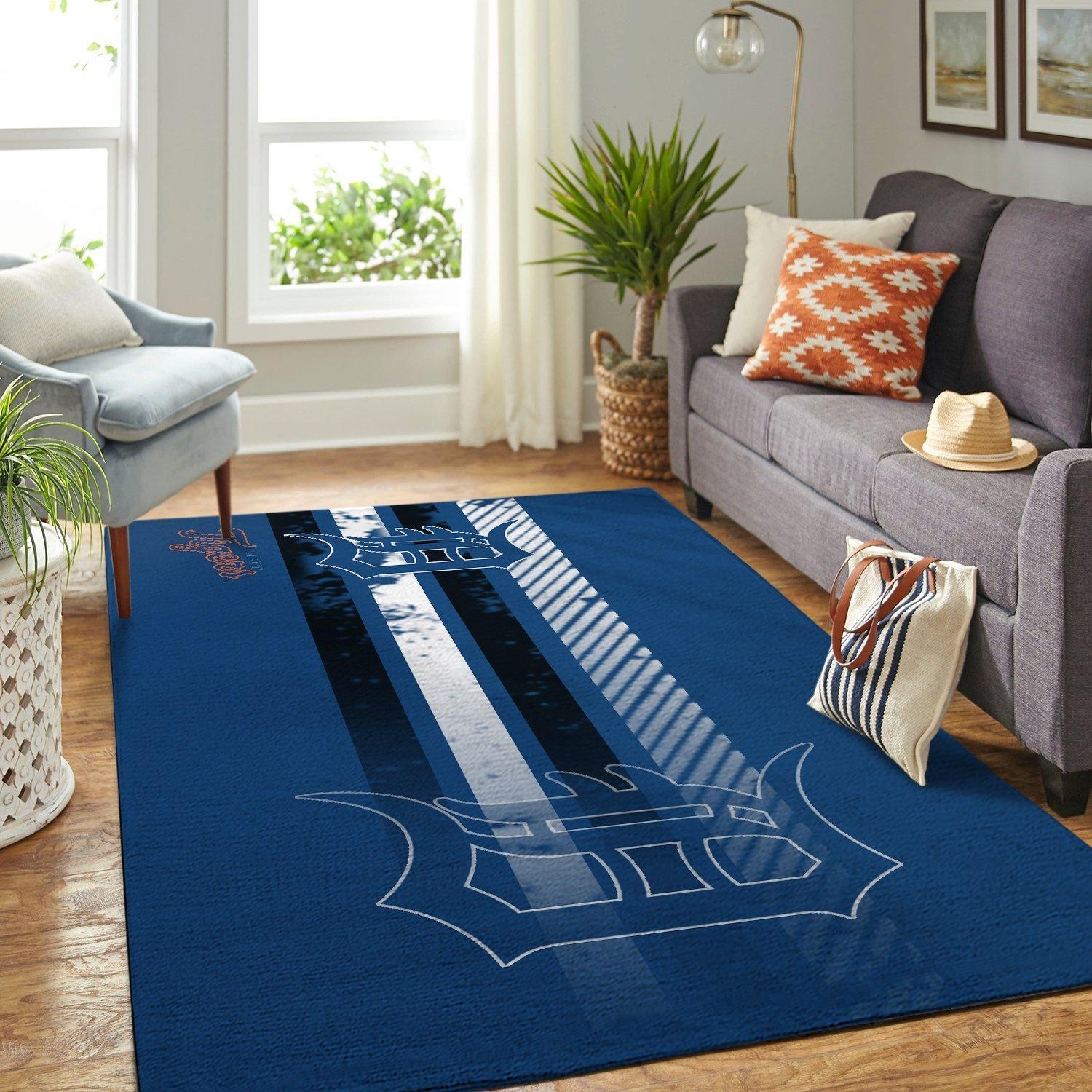 Detroit Tigers Mlb Limited Edition Rug - Unique Anime Apparel for Fans