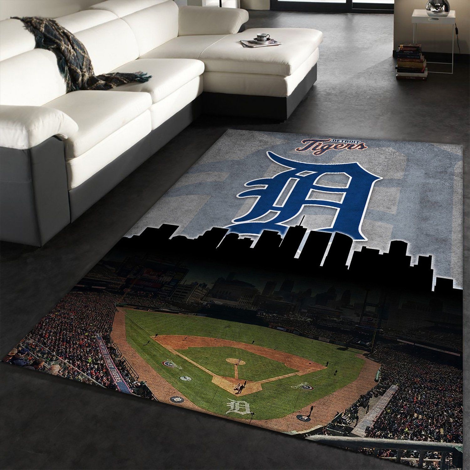Detroit Tigers Rug - Unique Anime Apparel for Fans