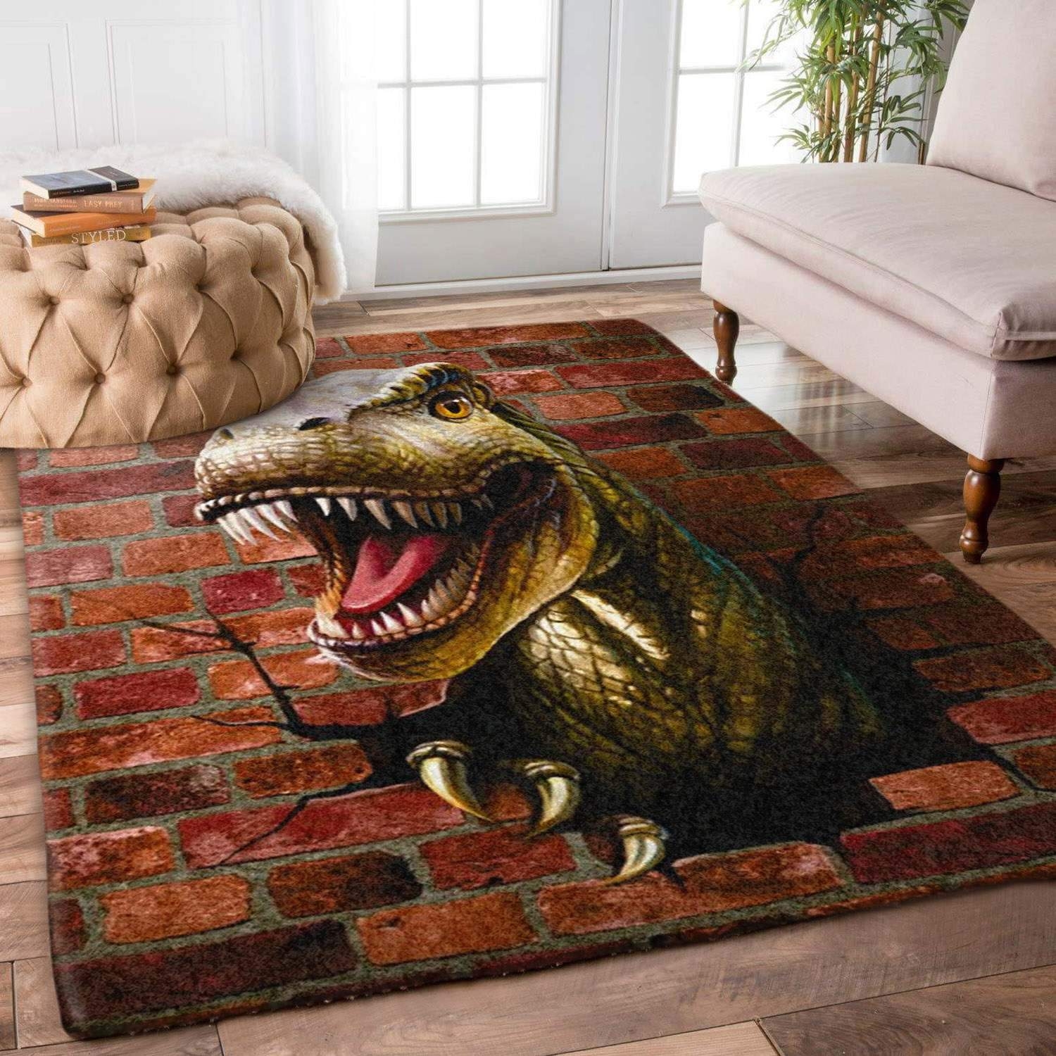Dinasour Limited Edition Rug - Unique Anime Apparel for Fans
