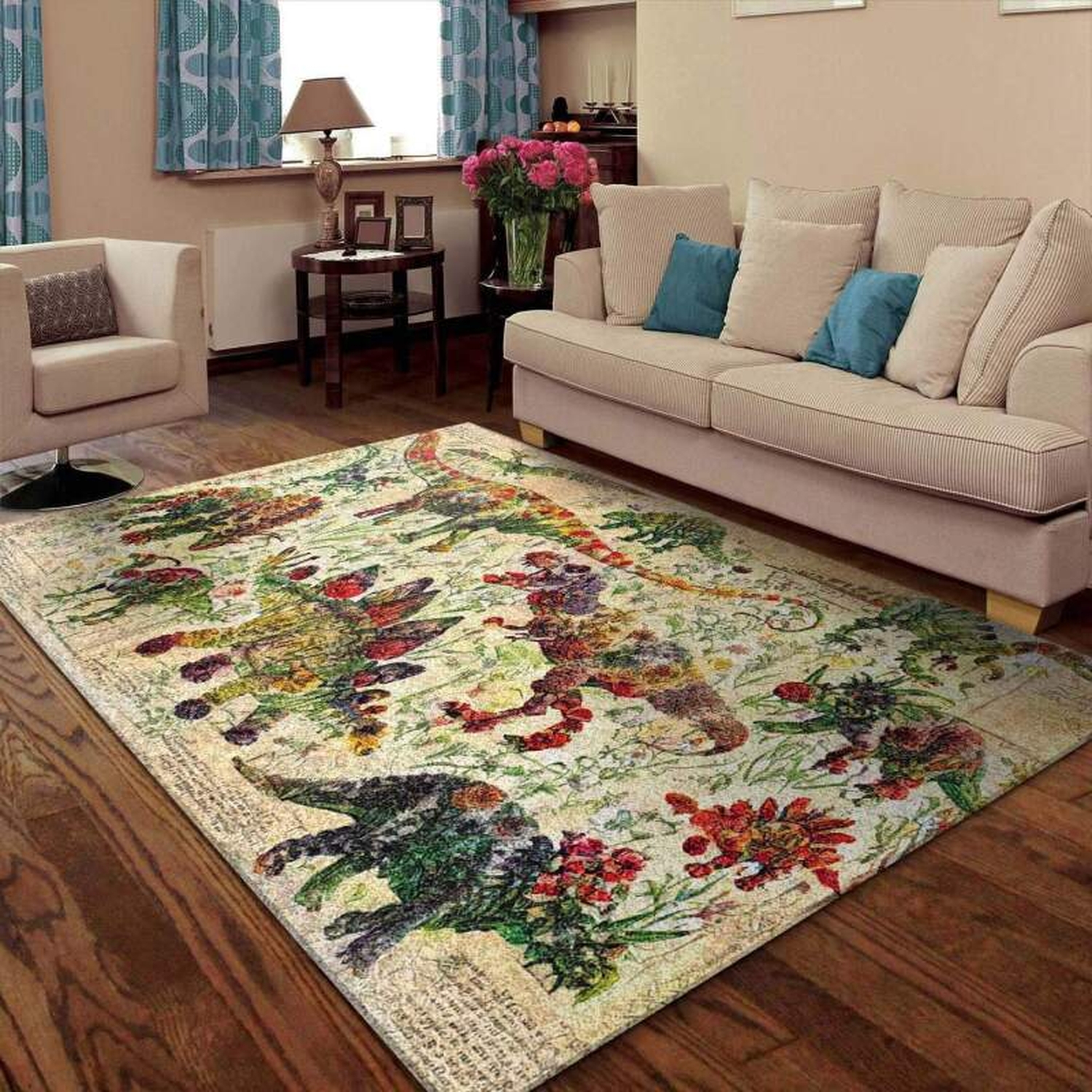 Dino Limited Edition Rug - Unique Anime Apparel for Fans