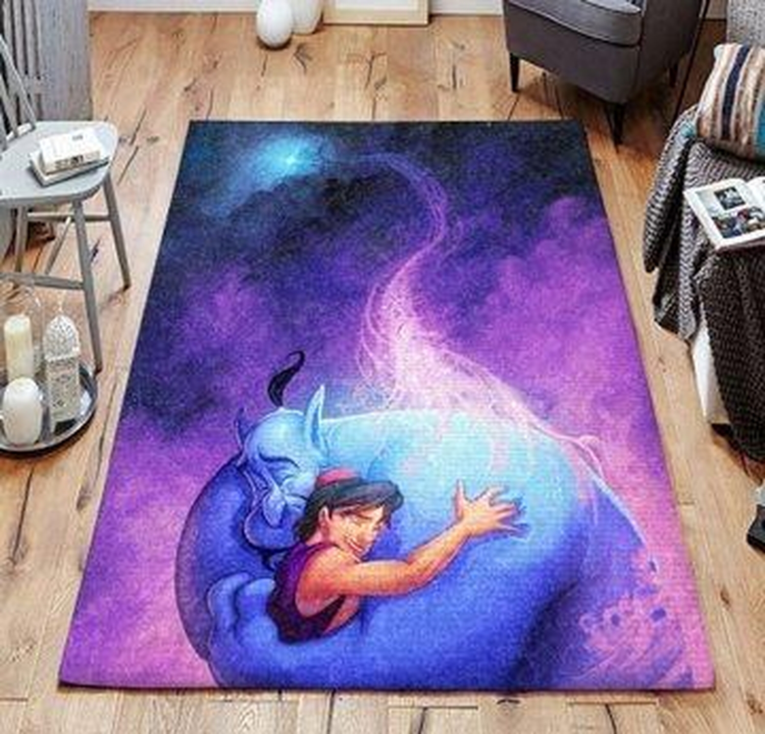 Disney Aladdin Area Limited Edition Rug - Unique Anime Apparel for Fans