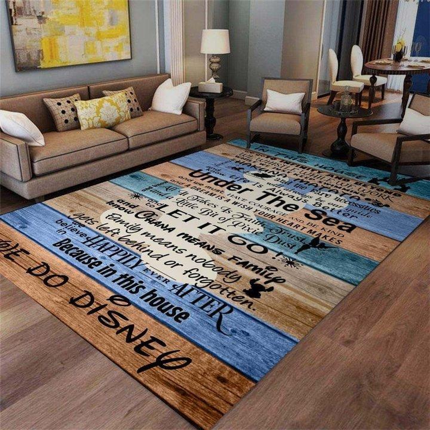 Disney Area Limited Edition Rug - Unique Anime Apparel for Fans