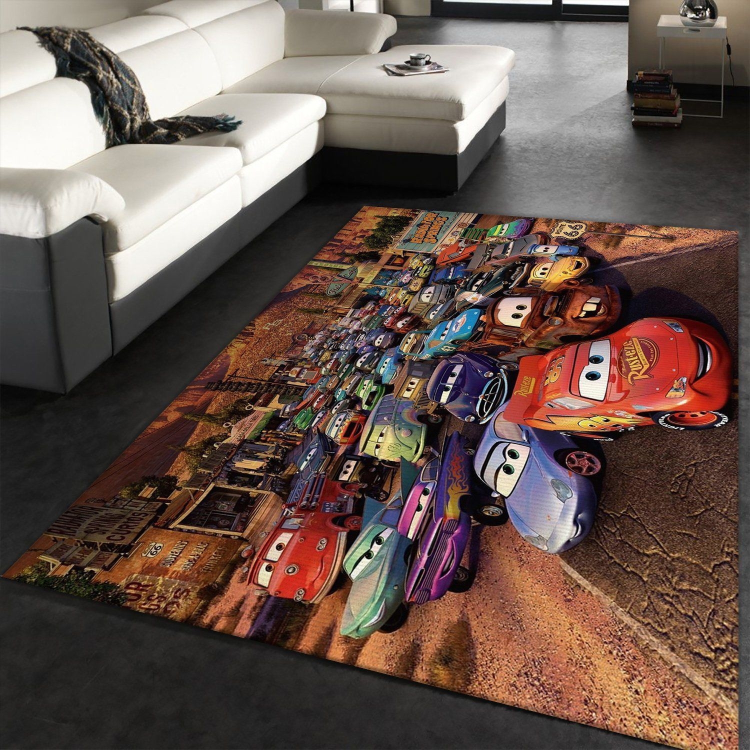 Disney Cars Rug - Unique Anime Apparel for Fans