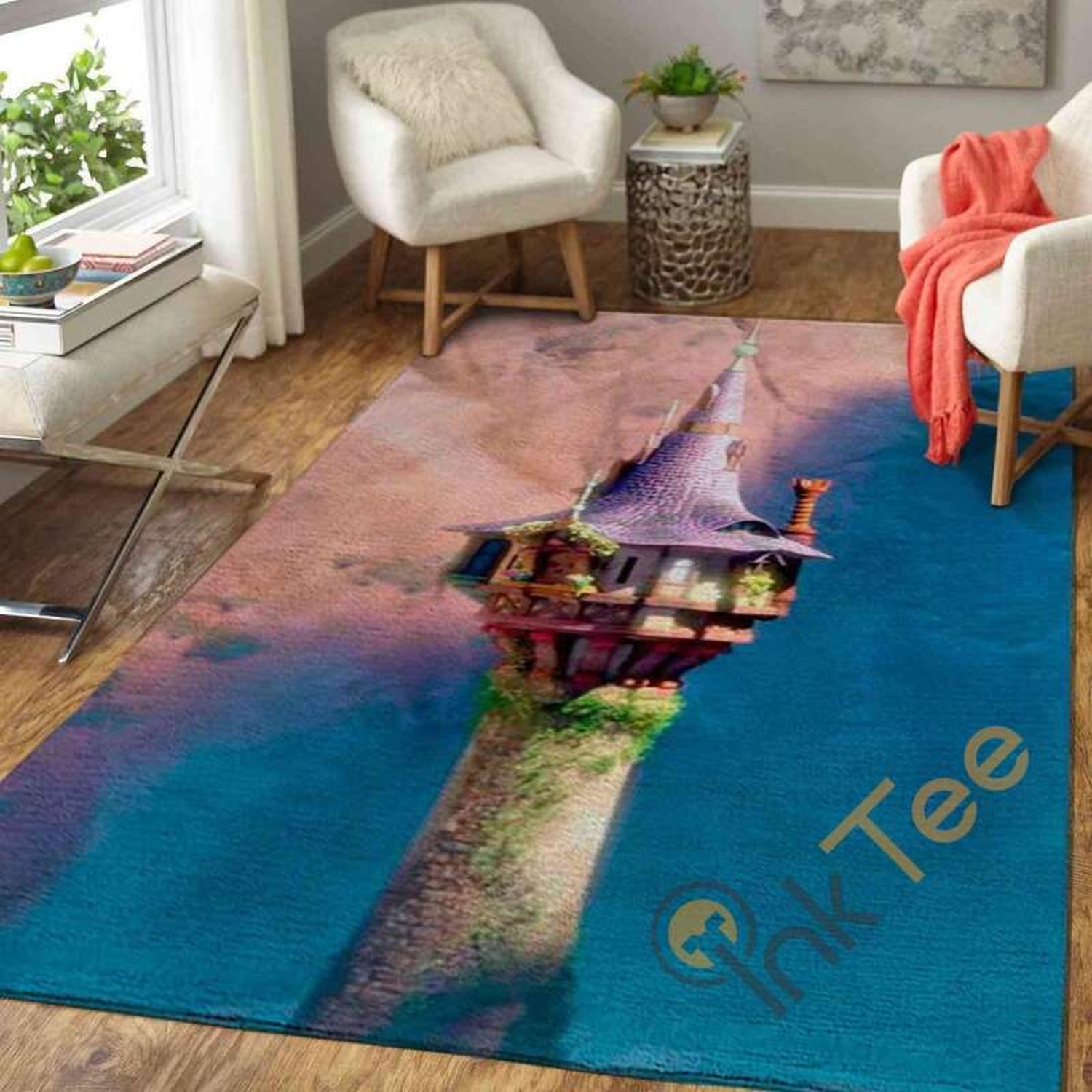 Disney Castle Area Rug - Unique Anime Apparel for Fans