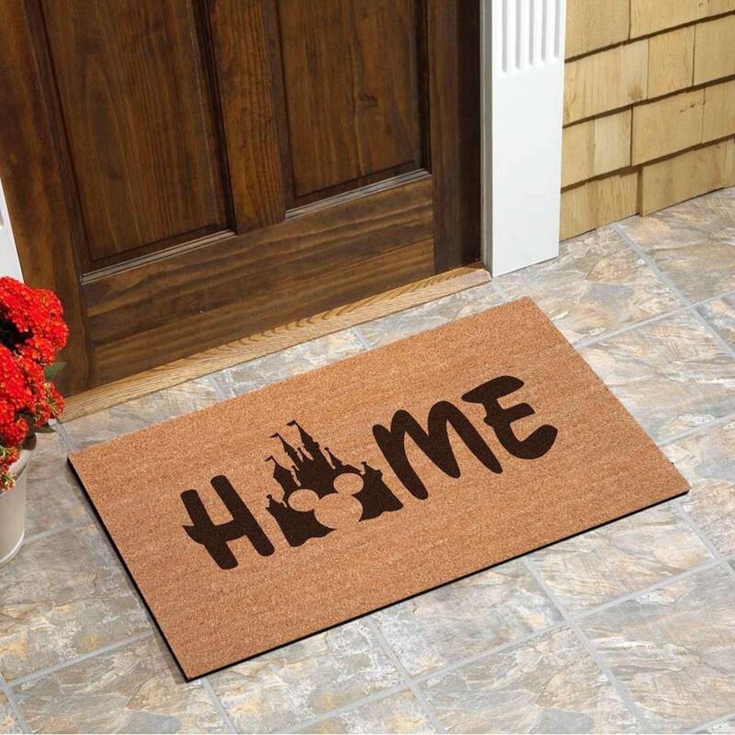 Disney Castle Home Doormat Area Rug - Unique Anime Apparel for Fans