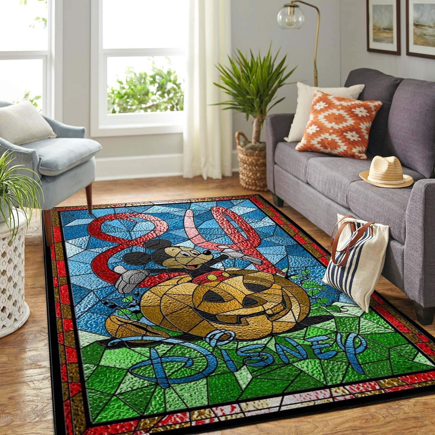 Disney Charater Mickey Mouse Area Limited Edition Rug - Unique Anime Apparel for Fans