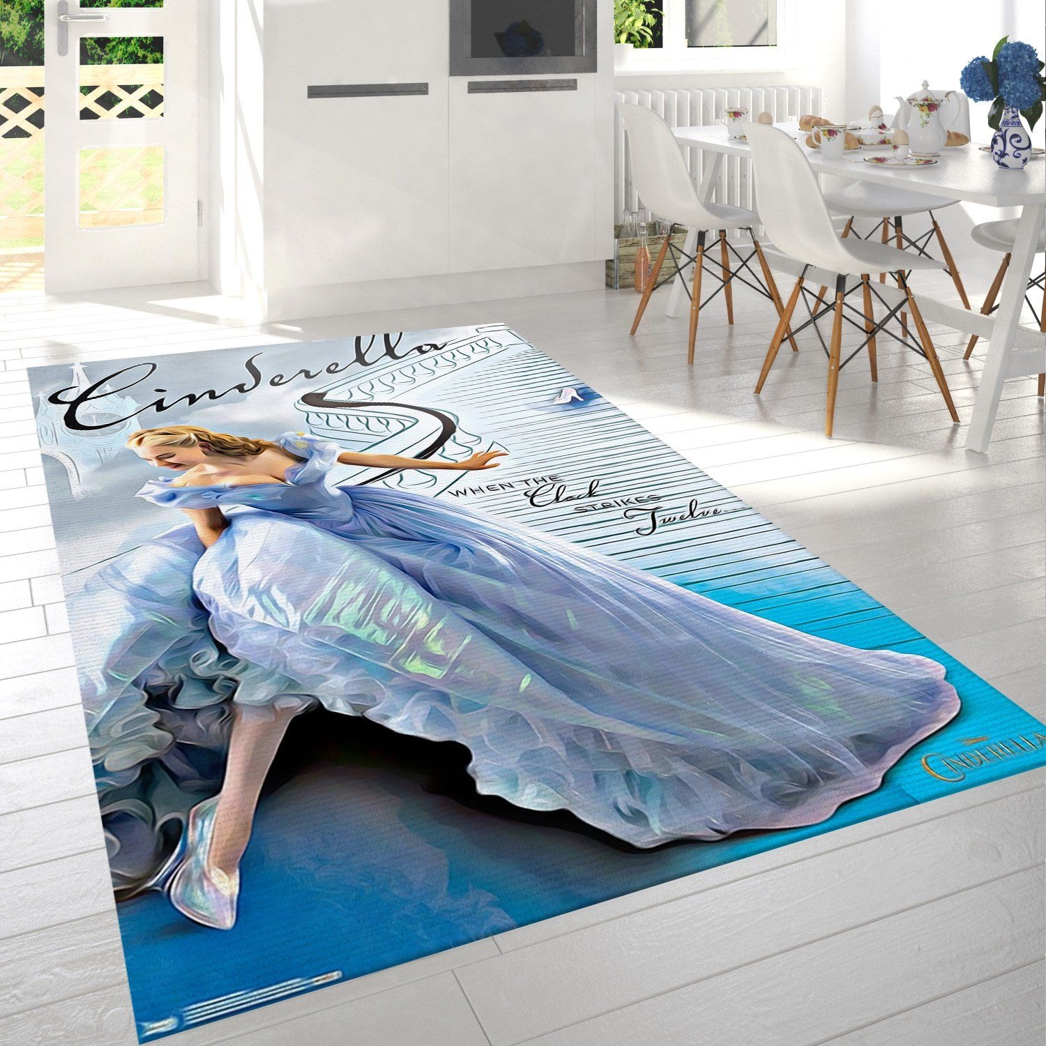 Disney Cinderella Rug - Unique Anime Apparel for Fans
