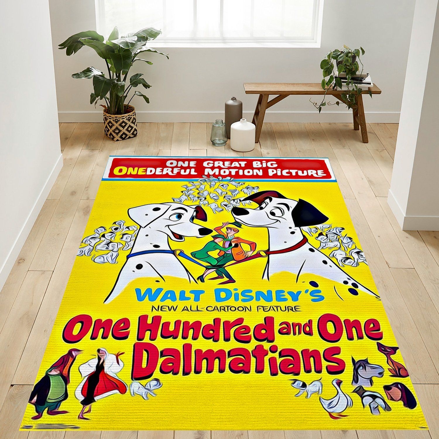 Disney Dalmatians Rug - Unique Anime Apparel for Fans