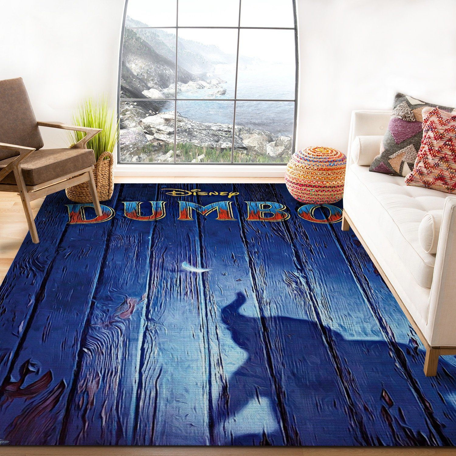 Disney Dumbo Carpet – Custom Size And Printing - Unique Anime Apparel for Fans