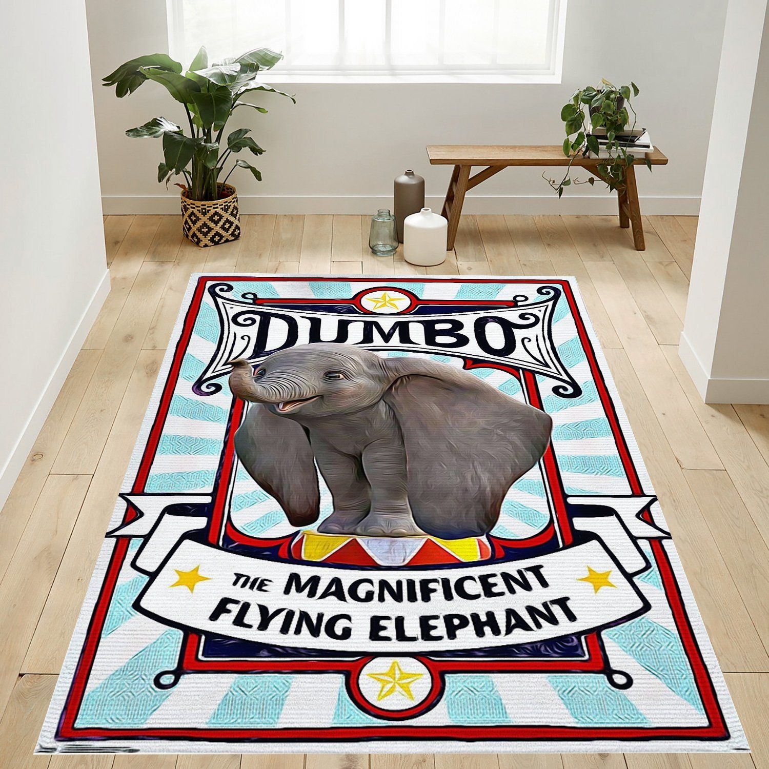 Disney Dumbo Rug - Unique Anime Apparel for Fans