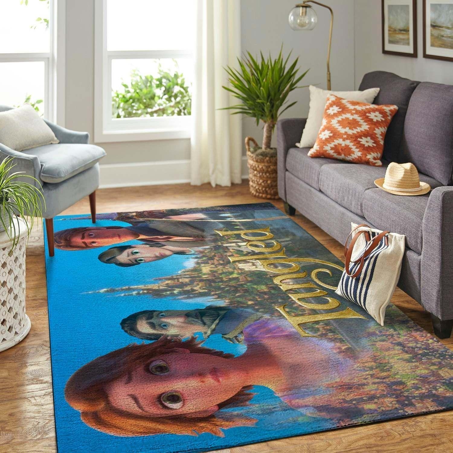 Disney Fans Tangled Area Rug - Unique Anime Apparel for Fans