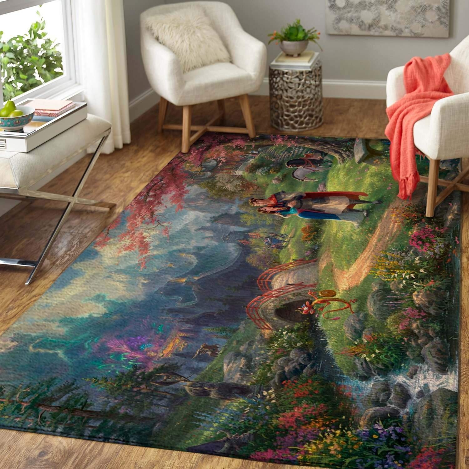 Disney Gift For Fans Mulan Area Limited Edition Rug - Unique Anime Apparel for Fans