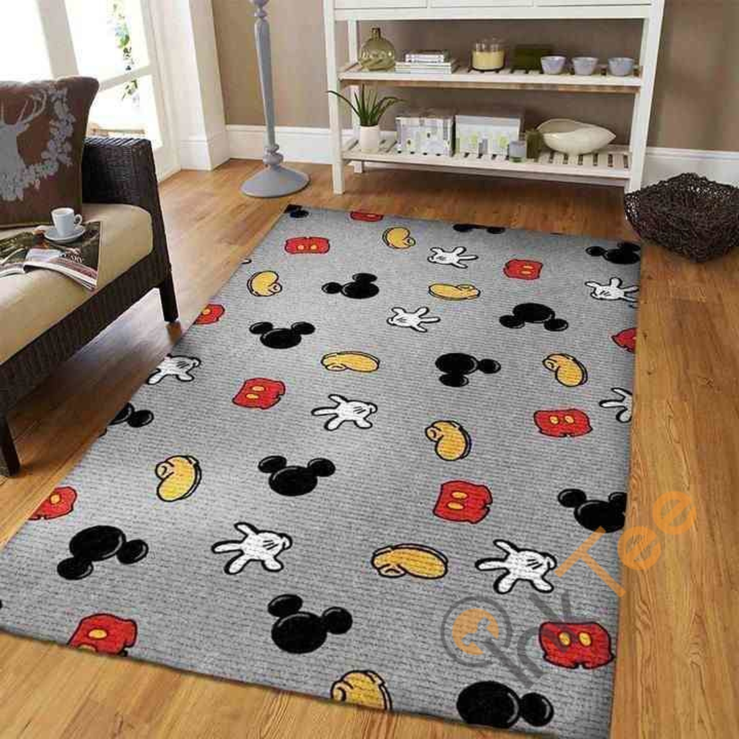 Disney Mickey Mouse Area Rug - Unique Anime Apparel for Fans