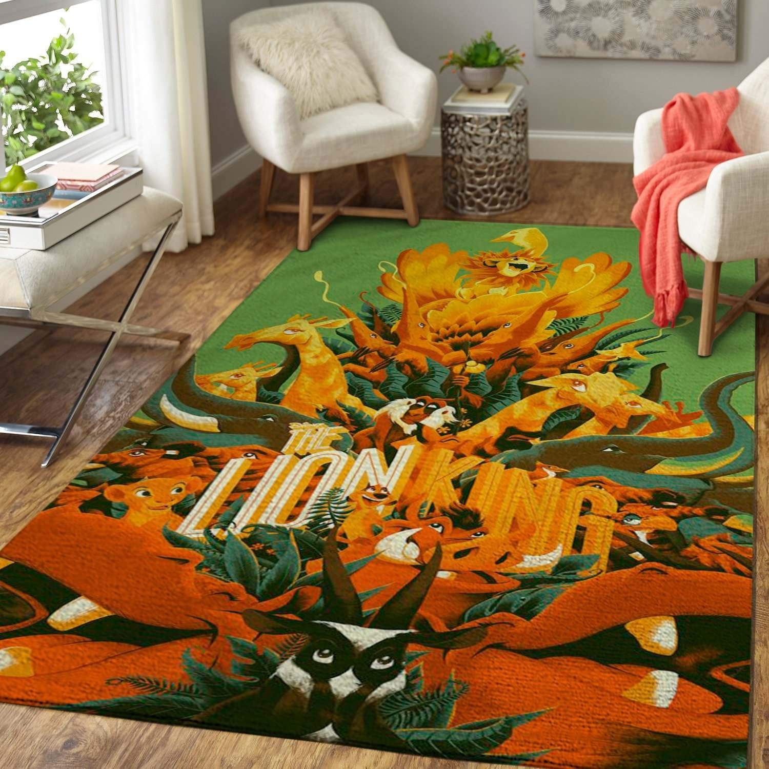 Disney Movie The Lion King Area Limited Edition Rug - Unique Anime Apparel for Fans