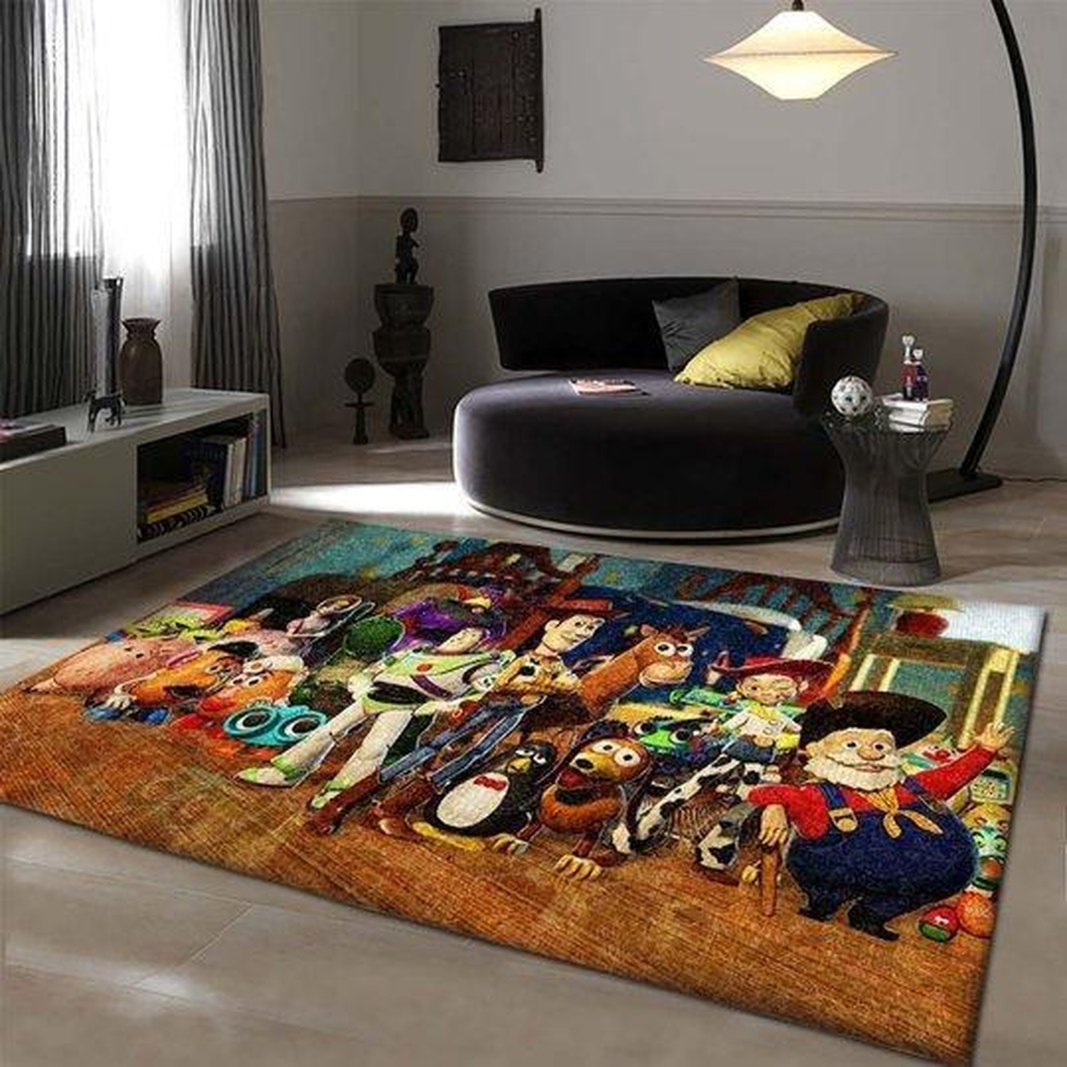 Disney Movie Toy Story Movie Area Limited Edition Rug - Unique Anime Apparel for Fans