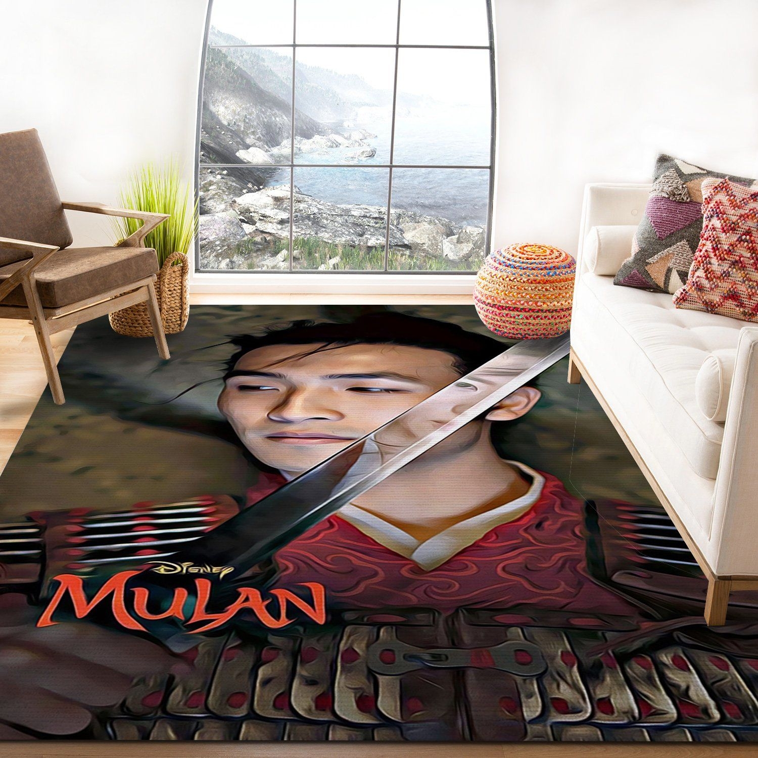 Disney Mulan Rug - Unique Anime Apparel for Fans