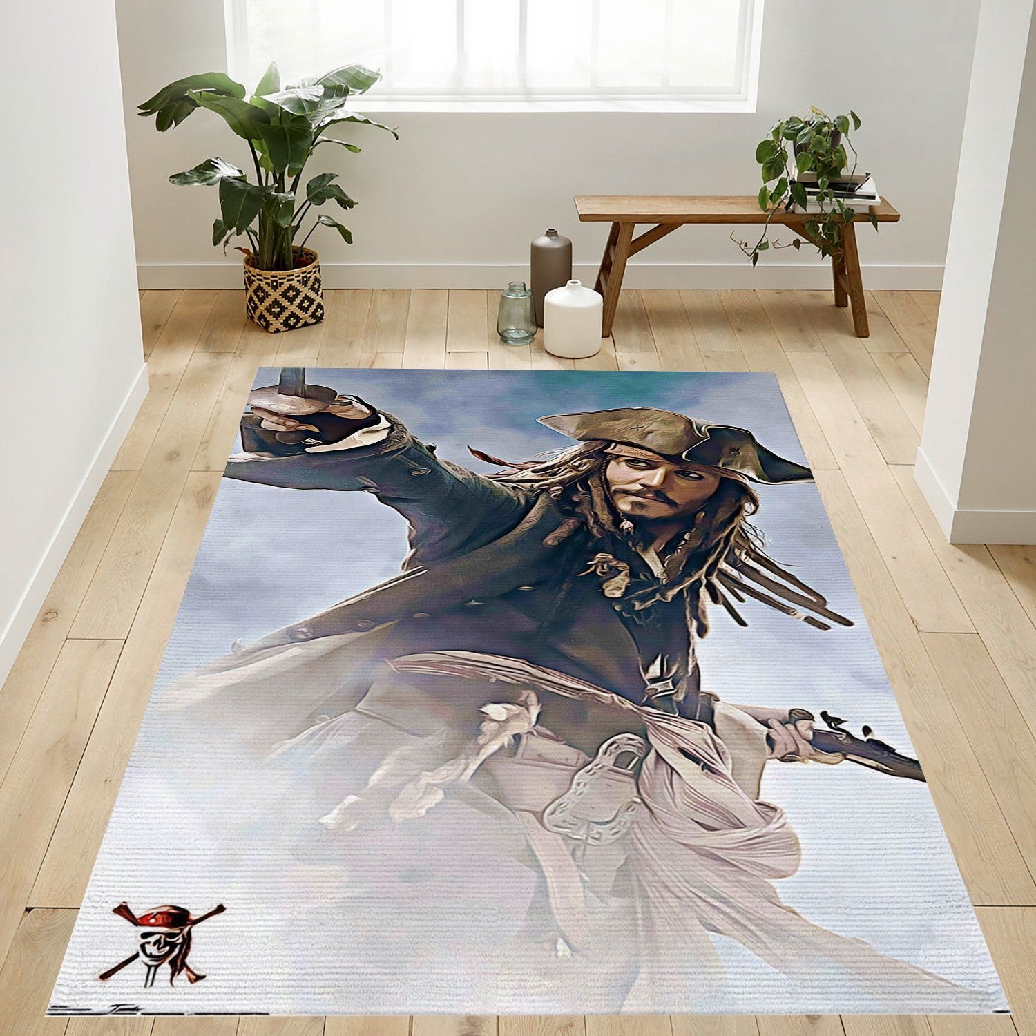 Disney Pirates Of The Caribbean Rug - Unique Anime Apparel for Fans
