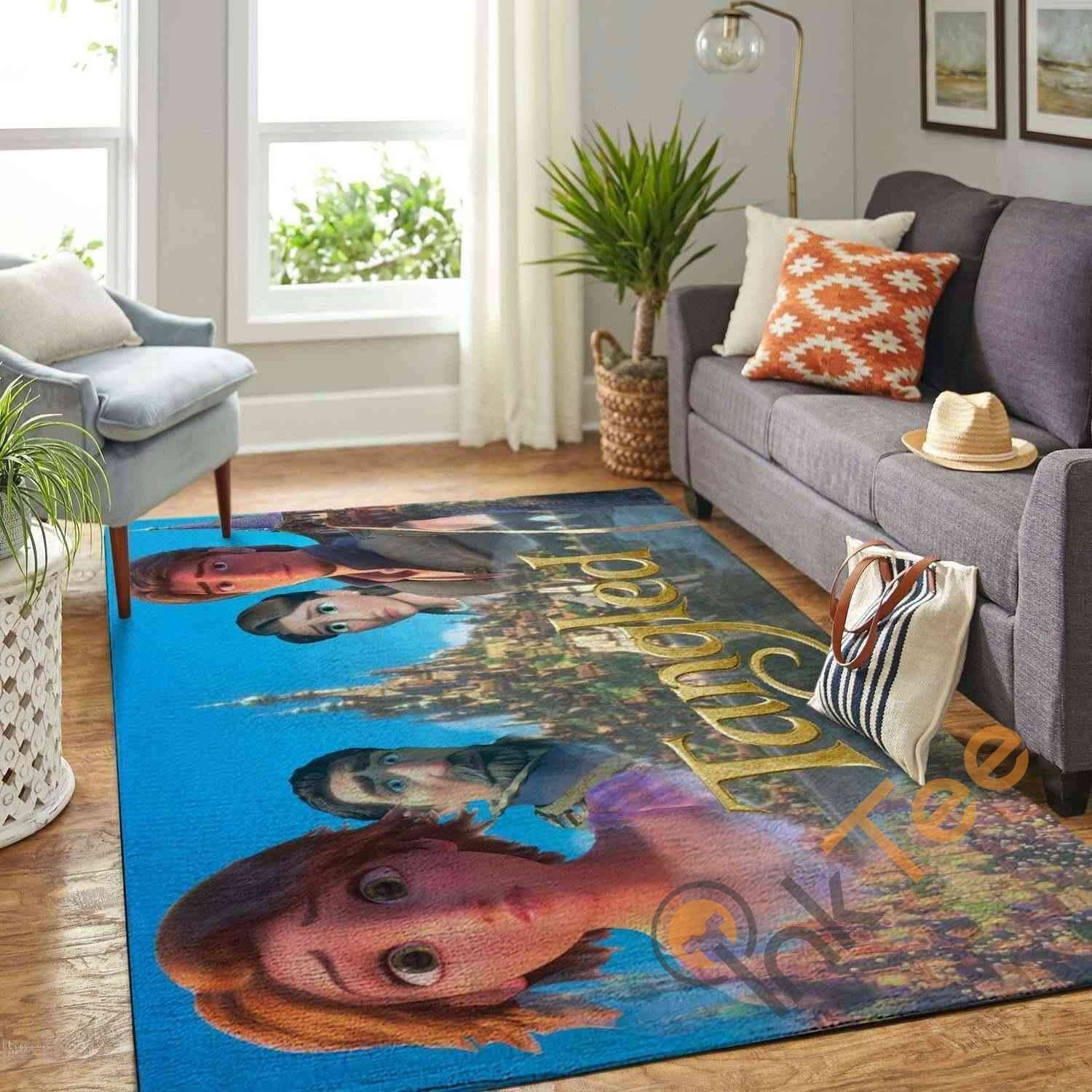 Disney Tangled Area Rug - Unique Anime Apparel for Fans