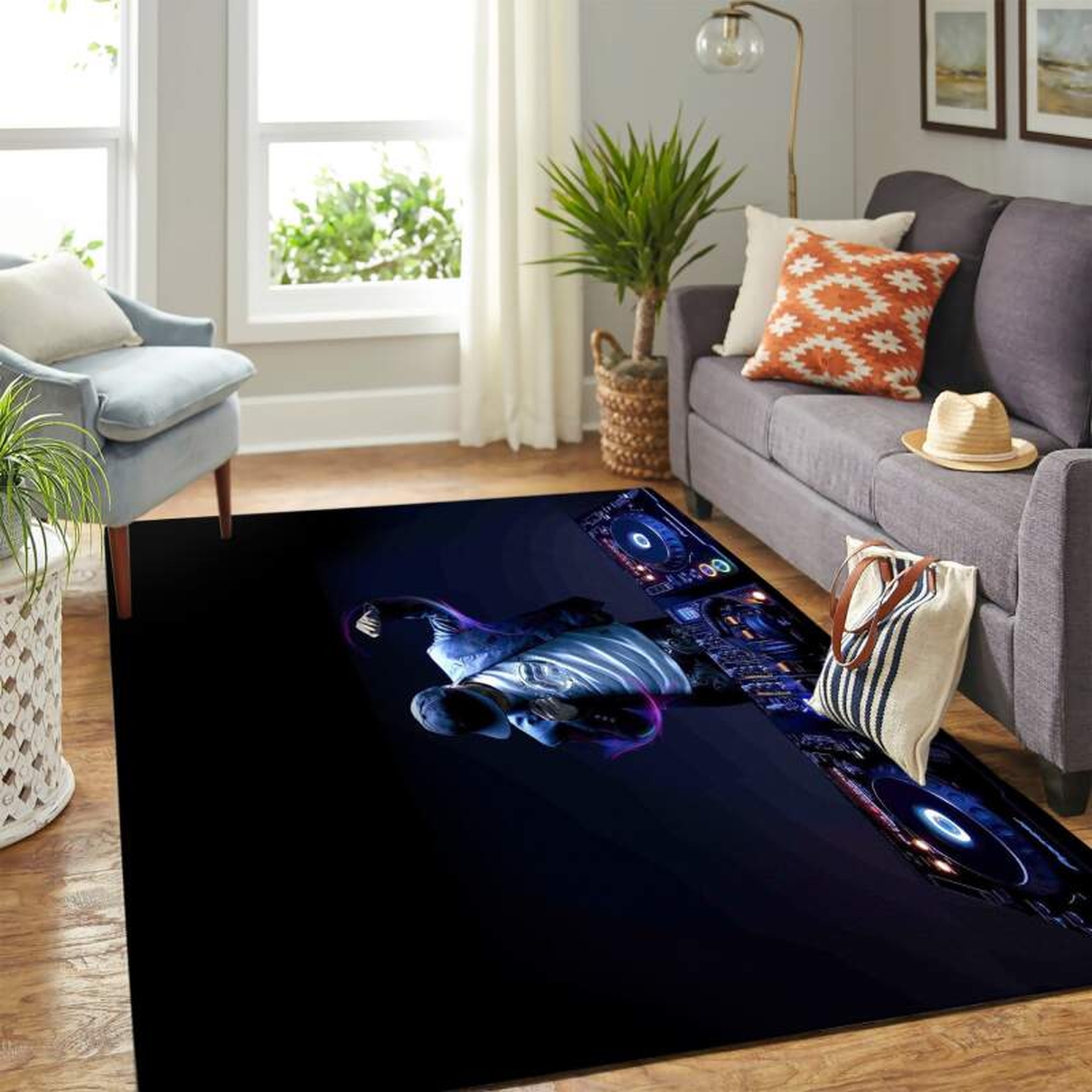 Dj Carpet Floor Area Rug - Unique Anime Apparel for Fans