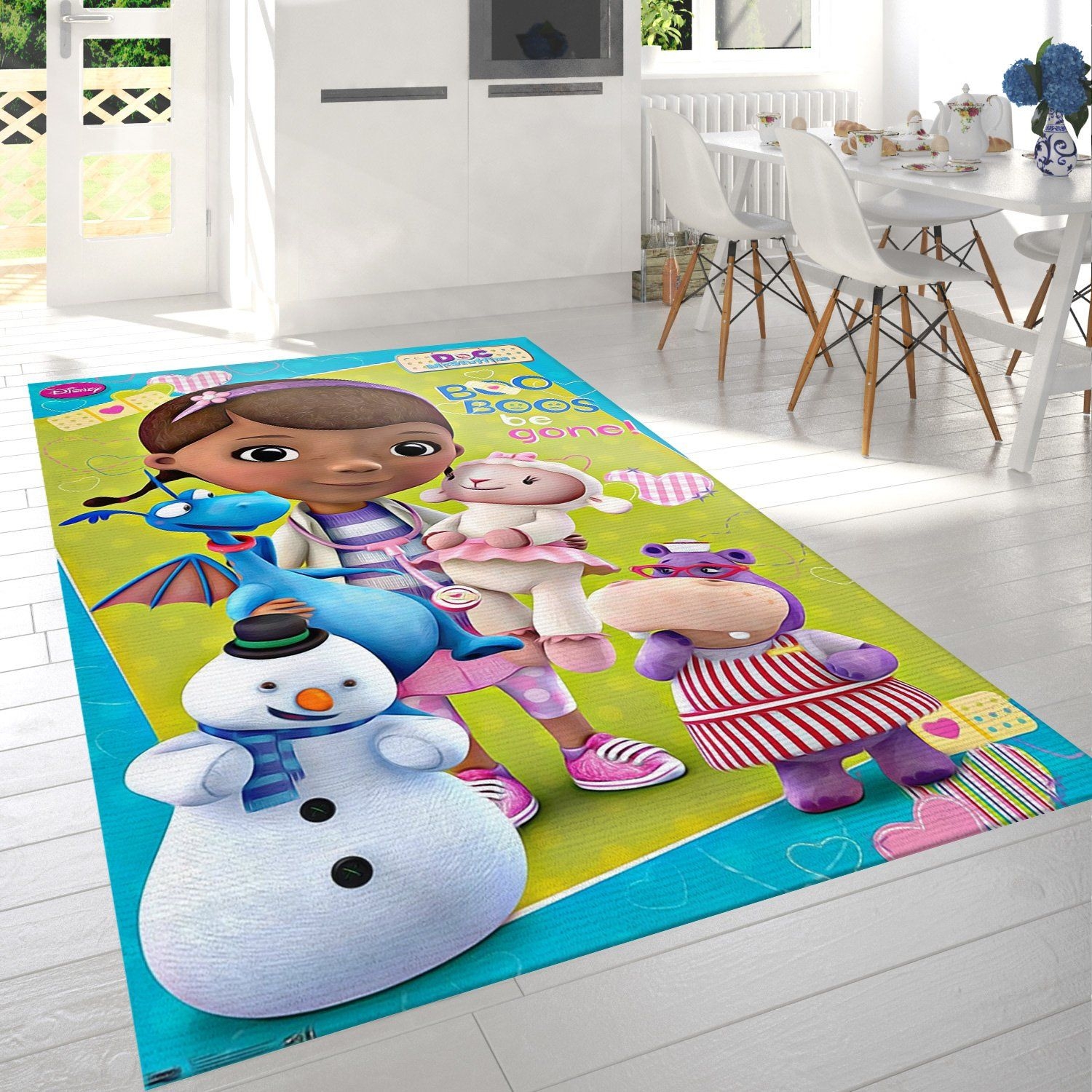 Doc Mcstuffins Rug - Unique Anime Apparel for Fans
