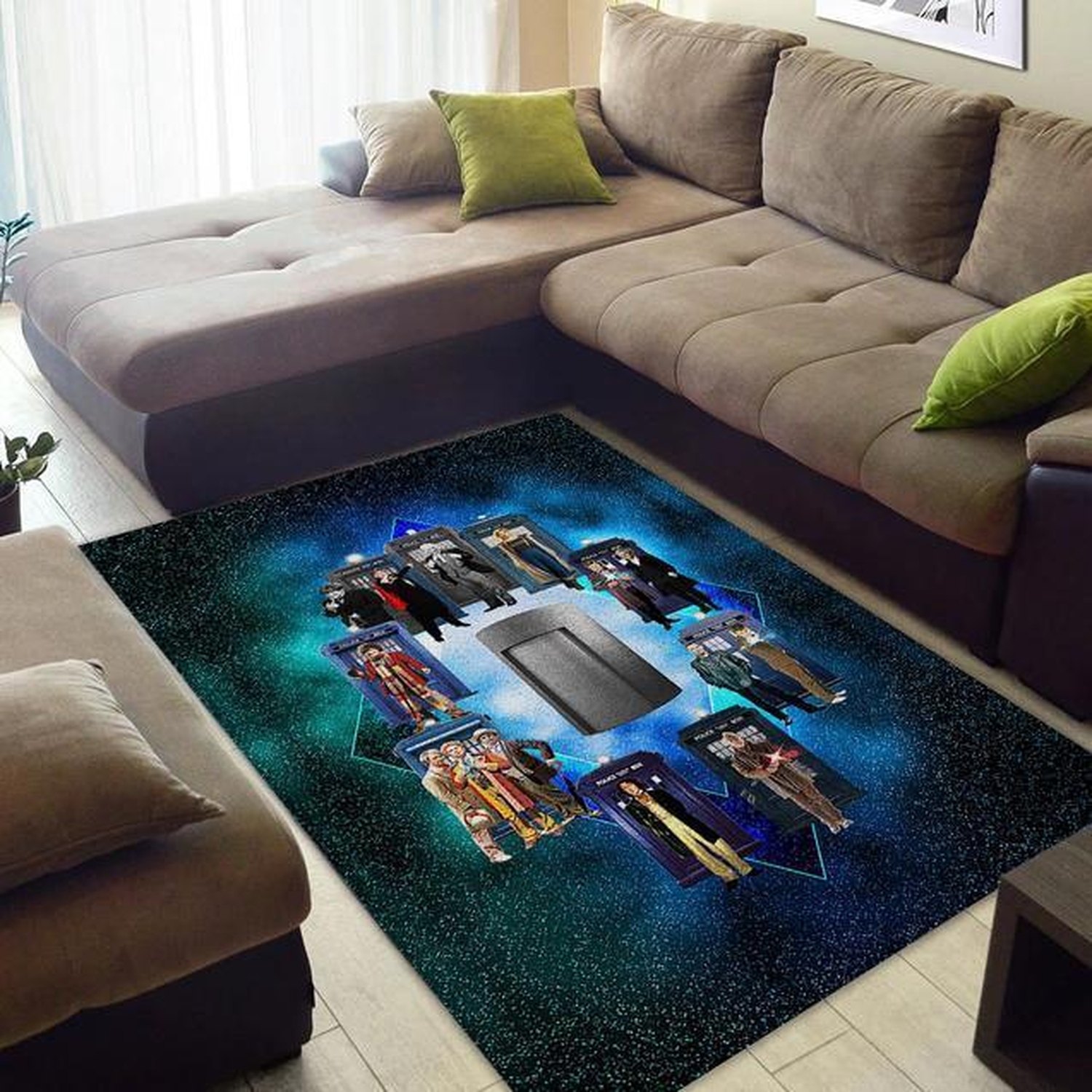 Doctor Cover For Android Area Rug - Unique Anime Apparel for Fans