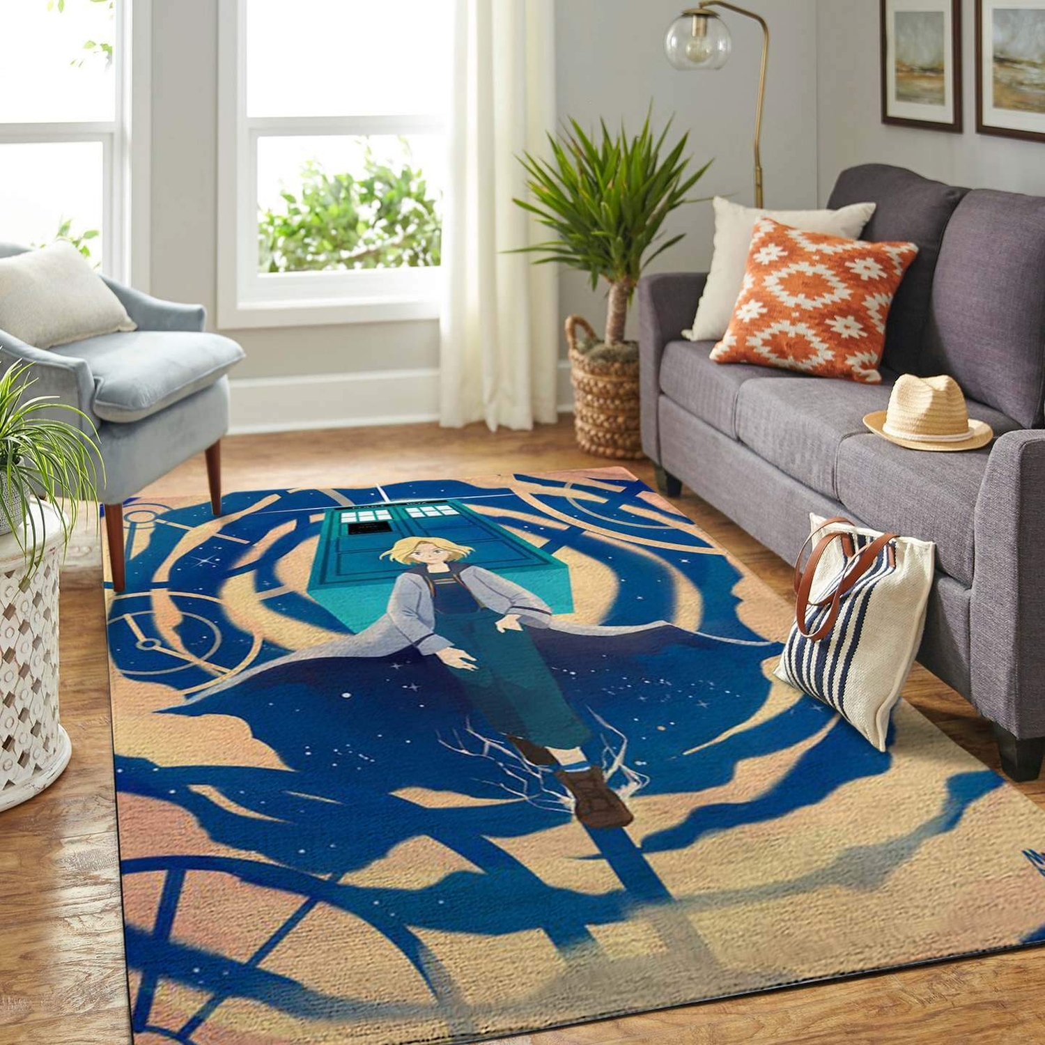 Doctor Who Area Limited Edition Rug - Unique Anime Apparel for Fans