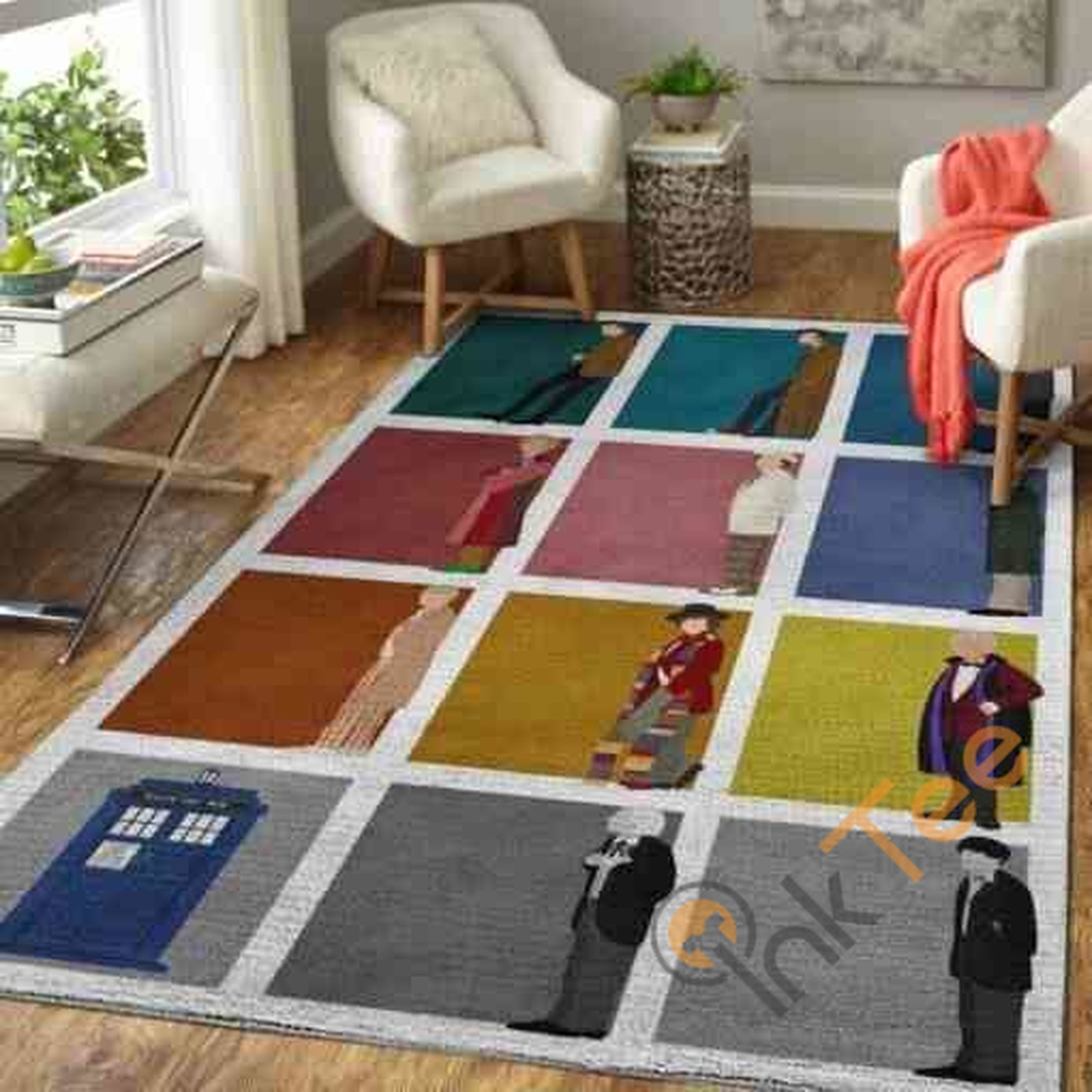 Doctor Who Area Rug - Unique Anime Apparel for Fans