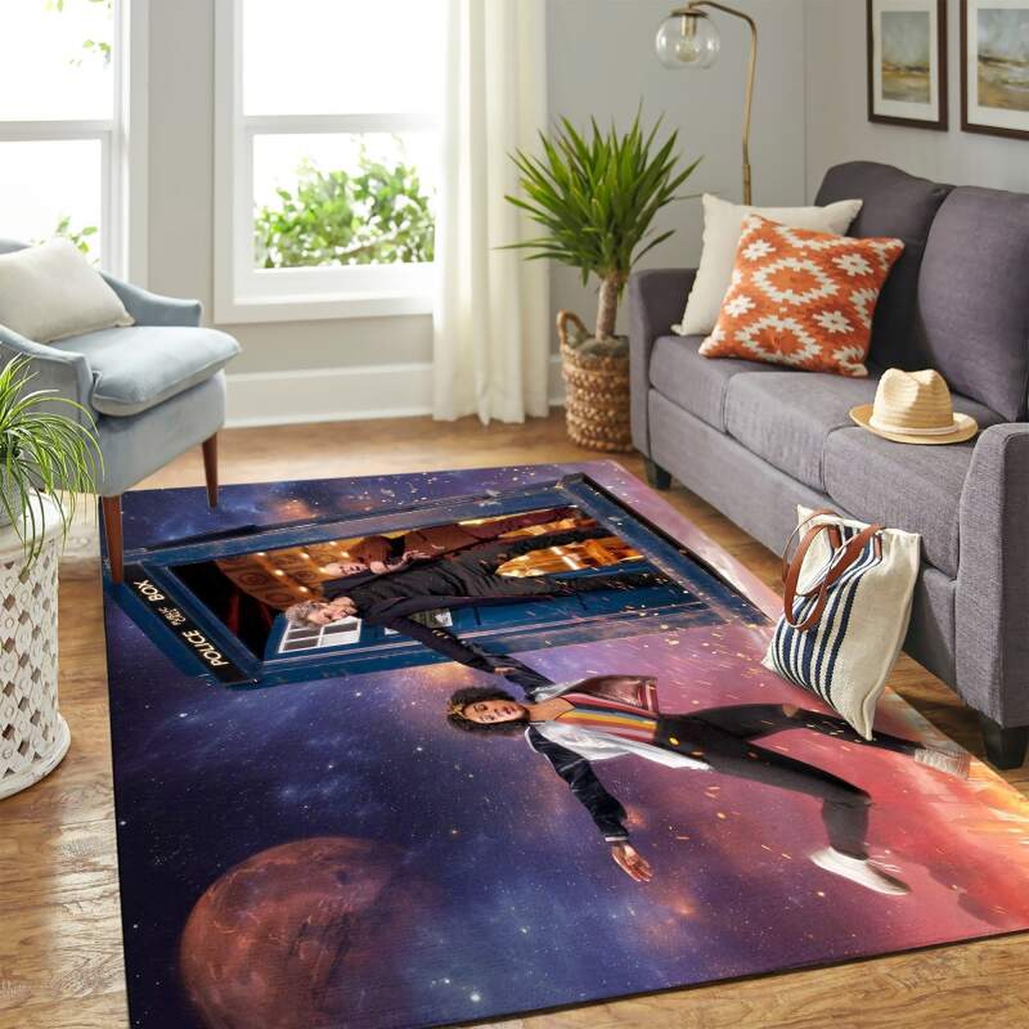 Doctor Who Carpet Floor Area Rug - Unique Anime Apparel for Fans