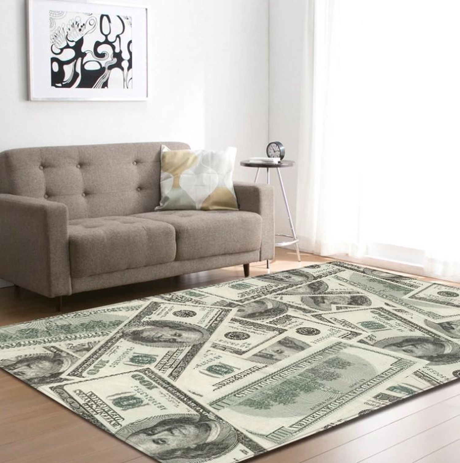 Dollar Limited Edition Rug - Unique Anime Apparel for Fans
