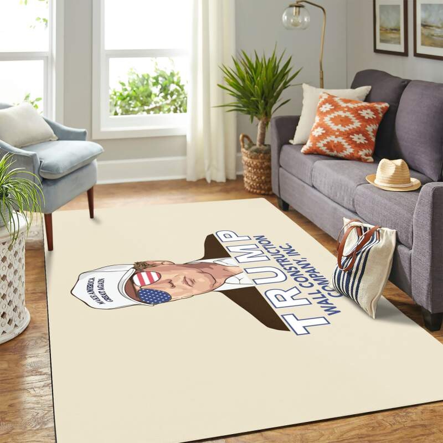 Donal Trump New Carpet Floor Area Rug - Unique Anime Apparel for Fans