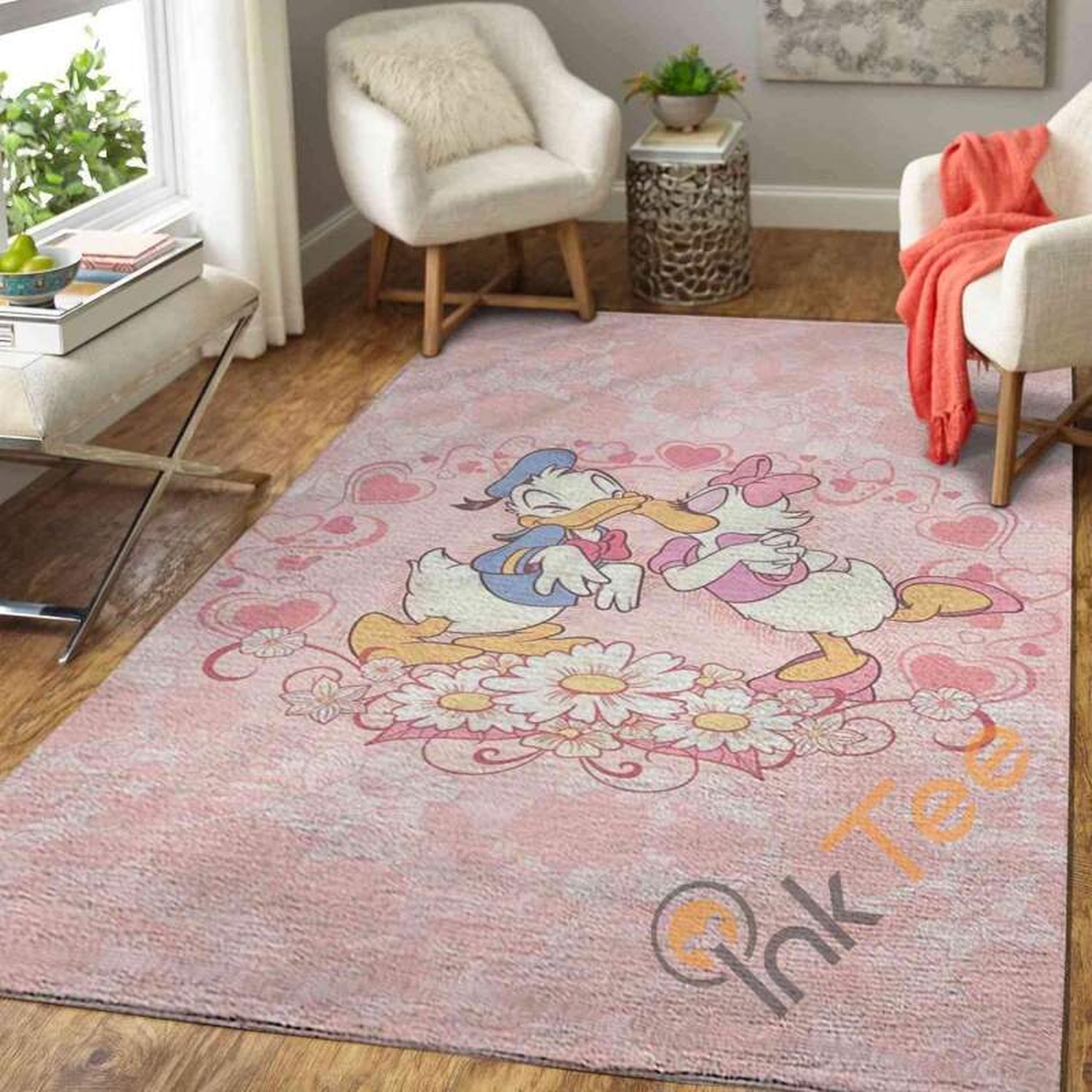 Donald Duck Area Rug - Unique Anime Apparel for Fans