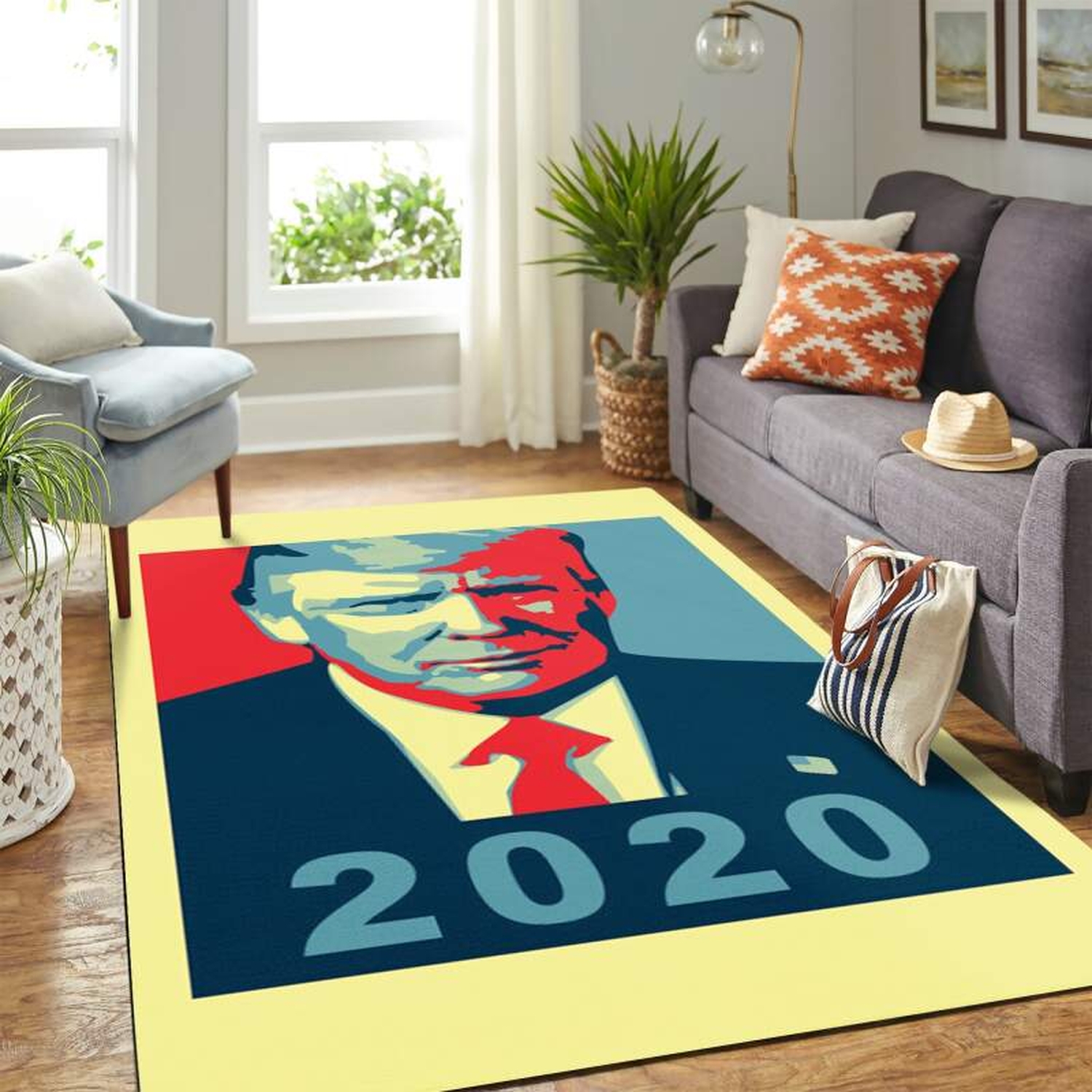 Donald Trump Campaign New Carpet Floor Area Rug - Unique Anime Apparel for Fans