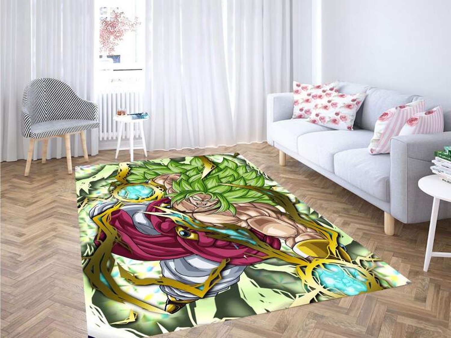 Dragon Ball Art Carpet Rug - Unique Anime Apparel for Fans