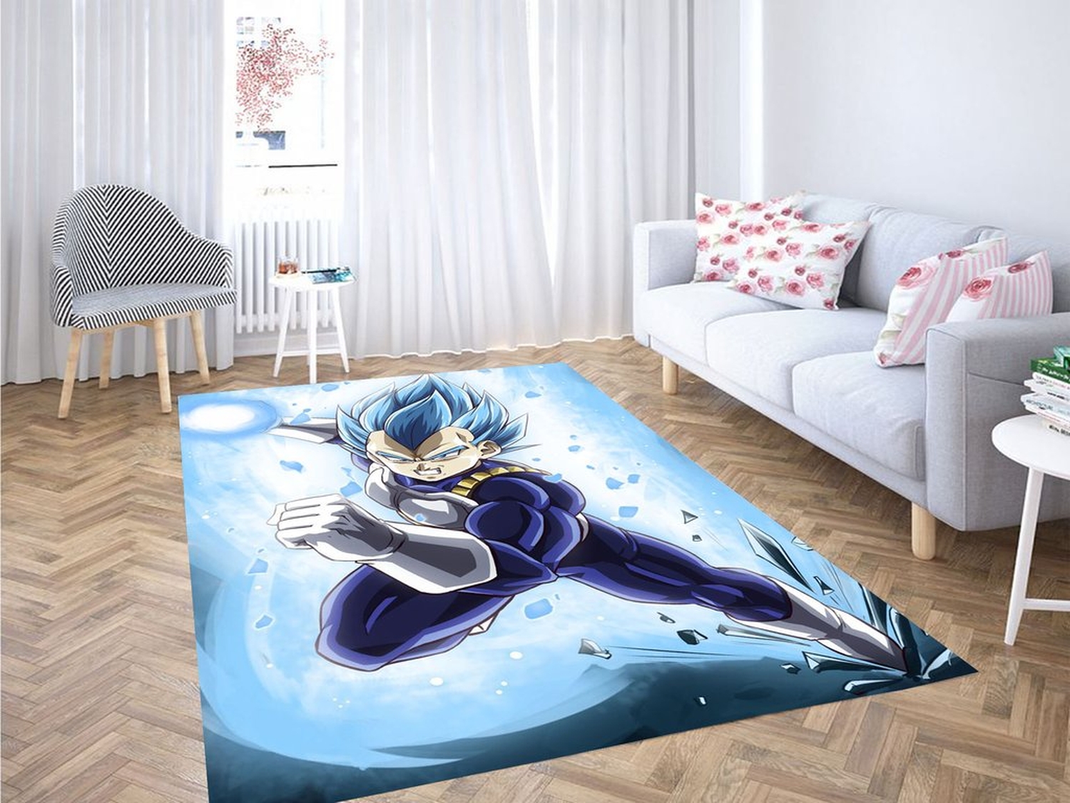 Dragon Ball Power Living Room Modern Carpet Rug - Unique Anime Apparel for Fans