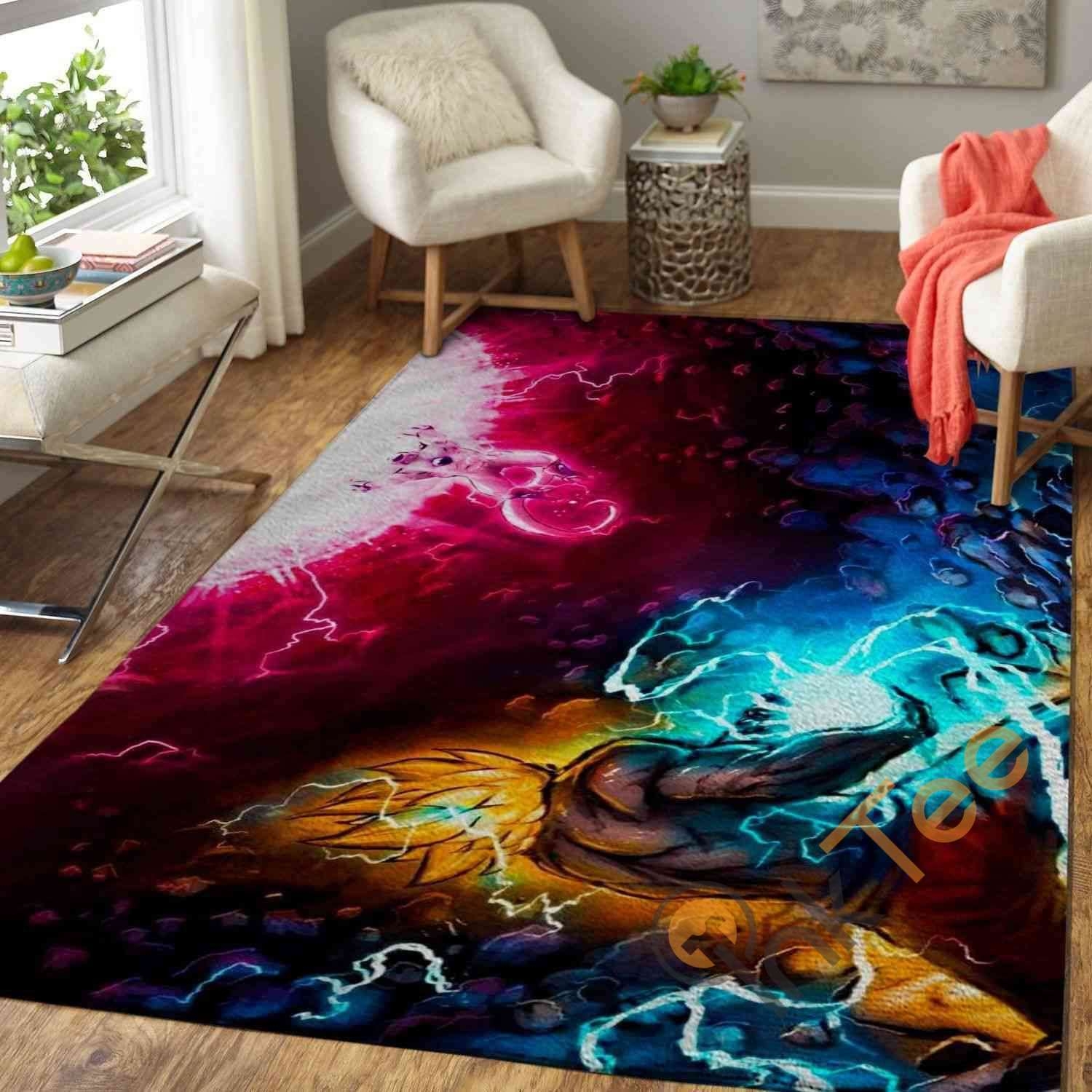 Dragon Ball Z Area Rug - Unique Anime Apparel for Fans