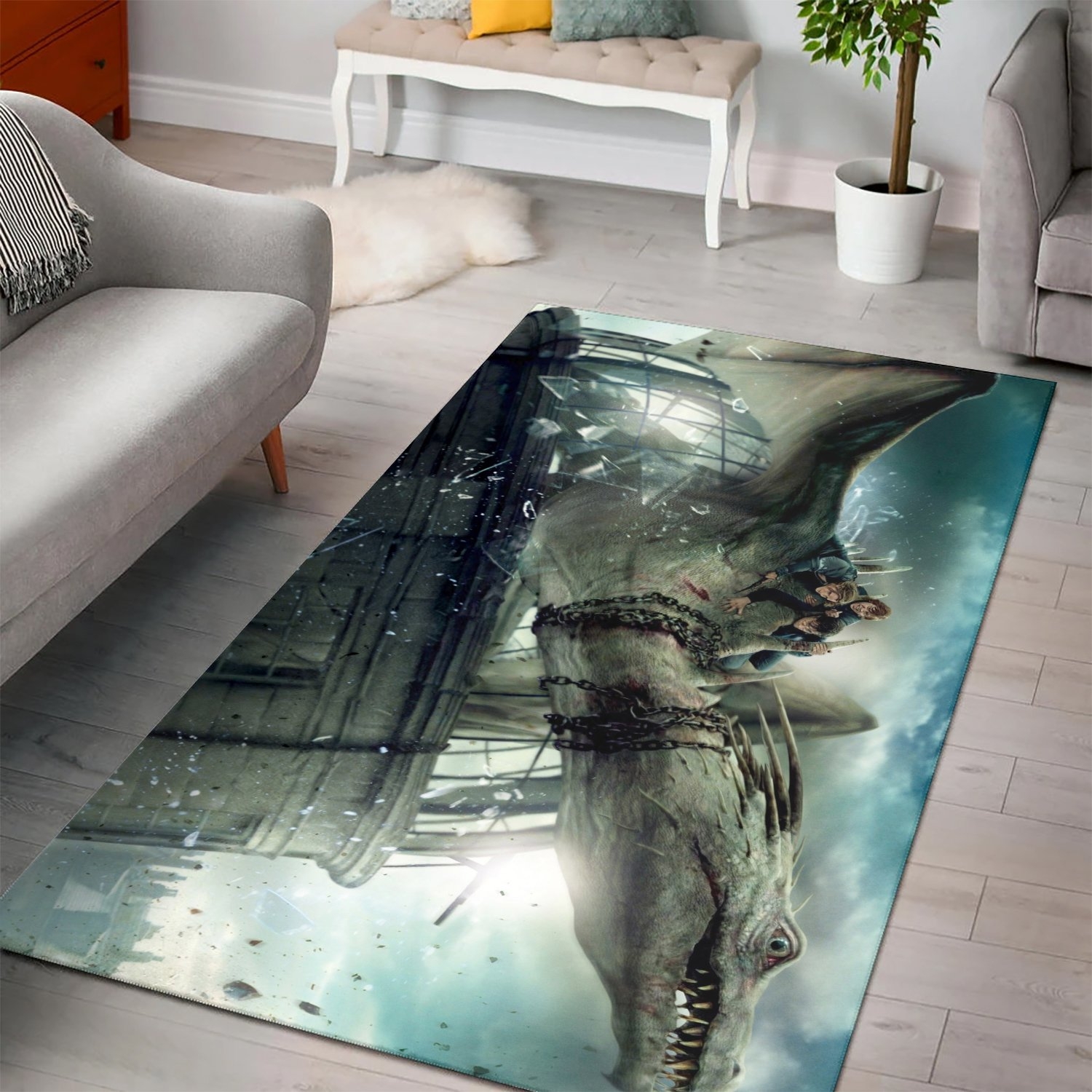 Dragon Harry Potter Rug - Unique Anime Apparel for Fans