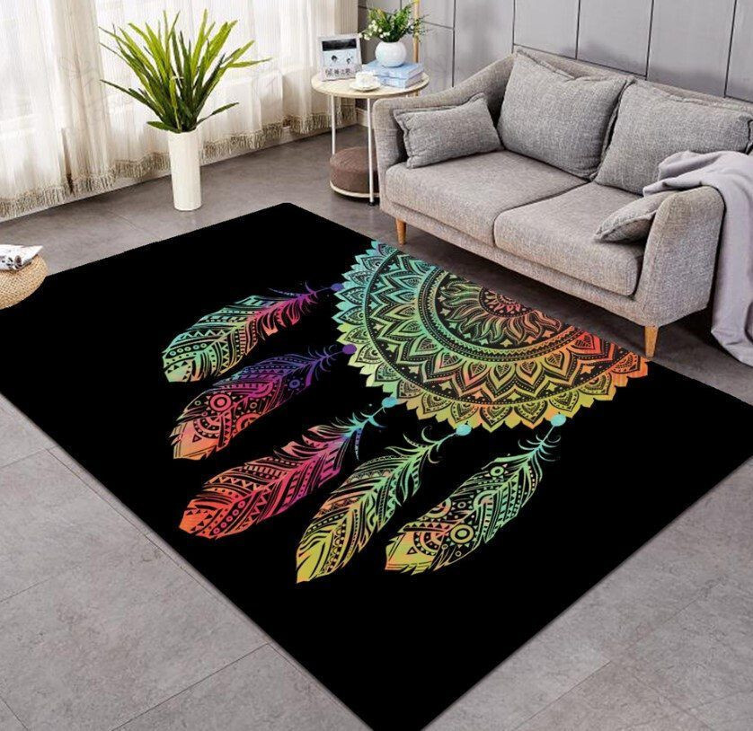Dreamcatcher Rectangle Rug Decor Area Rugs For Living Room Bedroom Kitchen Rugs Home Carpet Flooring TTG012813