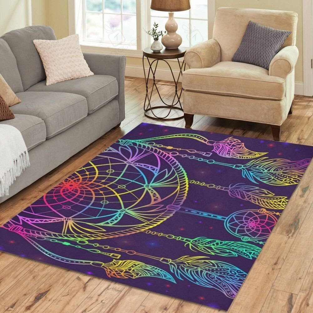 Dreamcatcher Rectangle Rug Decor Area Rugs For Living Room Bedroom Kitchen Rugs Home Carpet Flooring TTG012825