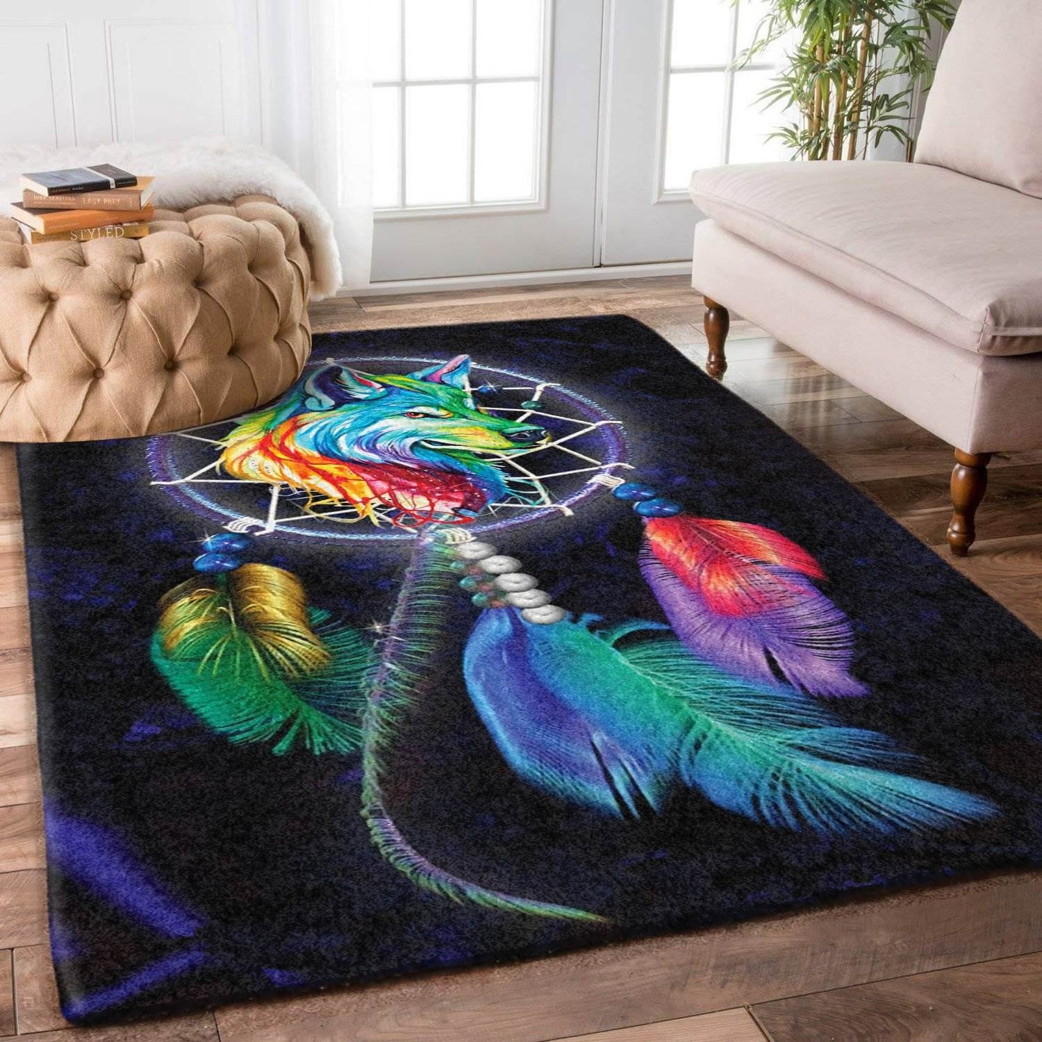 Dreams Of Wolf Limited Edition Rug - Unique Anime Apparel for Fans