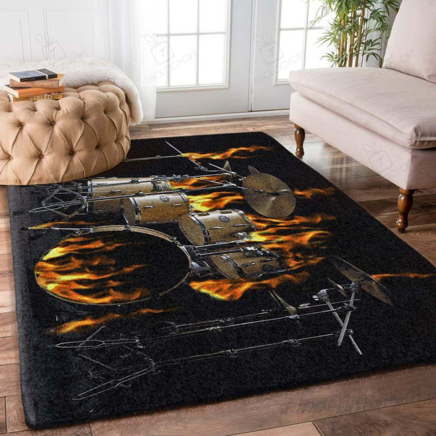 Drum Rectangle Rug Decor Area Rugs For Living Room Bedroom Kitchen Rugs Home Carpet Flooring TTG012853