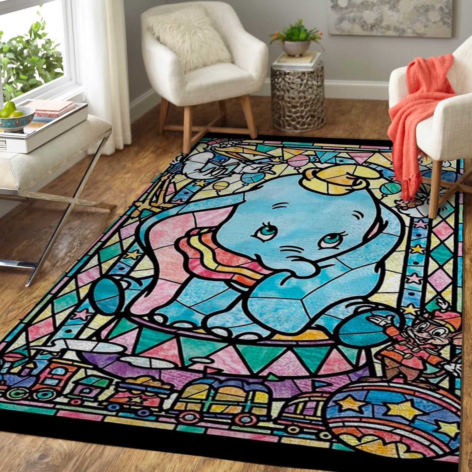 Dumbo Area Limited Edition Rug - Unique Anime Apparel for Fans