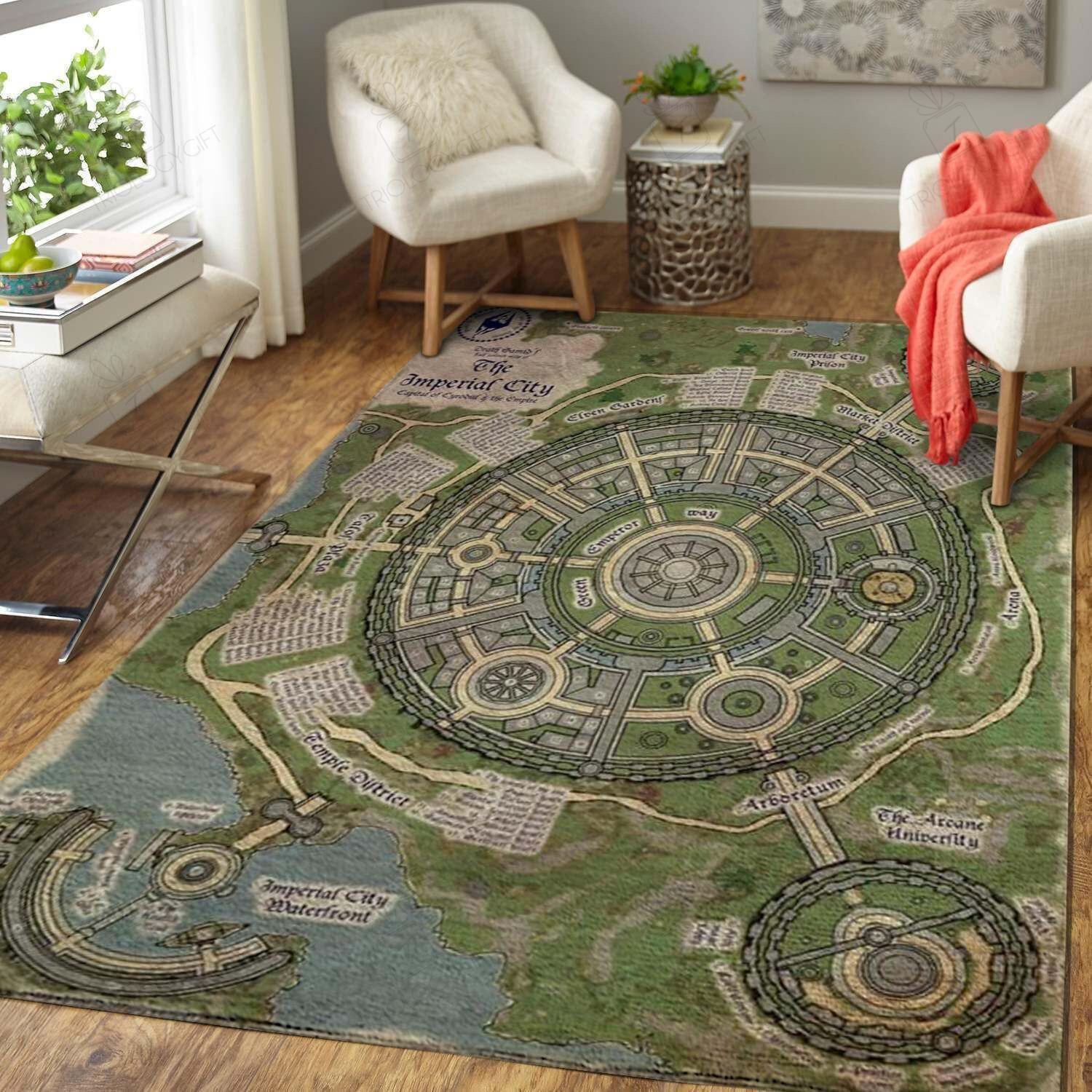 Dungeon Master Dungeons & Dragons Rectangle Rug Decor Area Rugs For Living Room Bedroom Kitchen Rugs Home Carpet Flooring TTG012885
