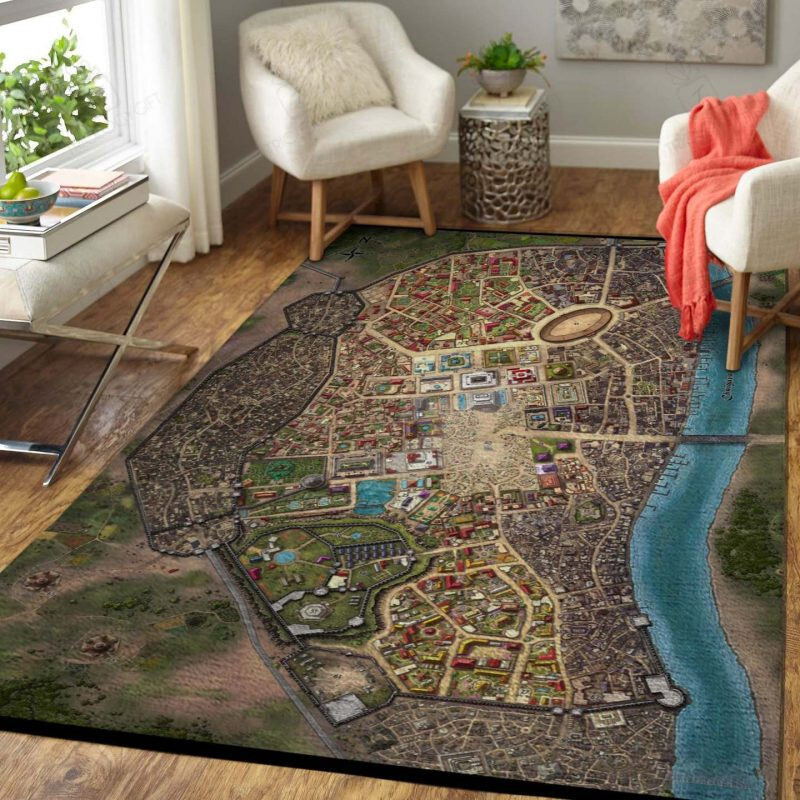 Dungeons Dragons 1 Rectangle Rug Decor Area Rugs For Living Room Bedroom Kitchen Rugs Home Carpet Flooring TTG012896