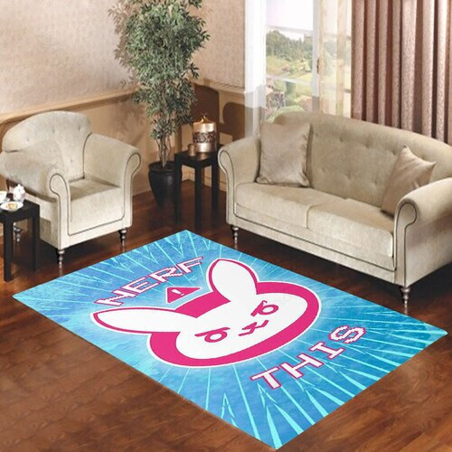 Dva Nerf This 2 Overwatch Rectangle Rug Decor Area Rugs For Living Room Bedroom Kitchen Rugs Home Carpet Flooring TTG012906