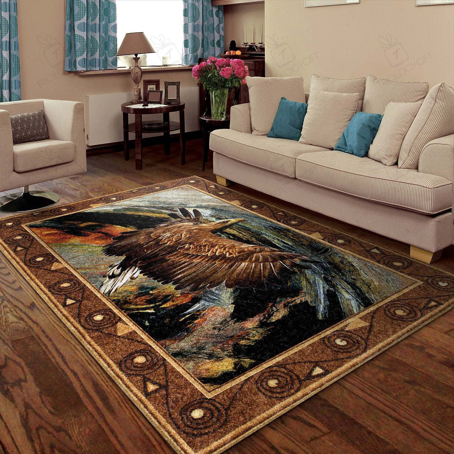 Eagle Rectangle Rug Decor Area Rugs For Living Room Bedroom Kitchen Rugs Home Carpet Flooring TTG012915
