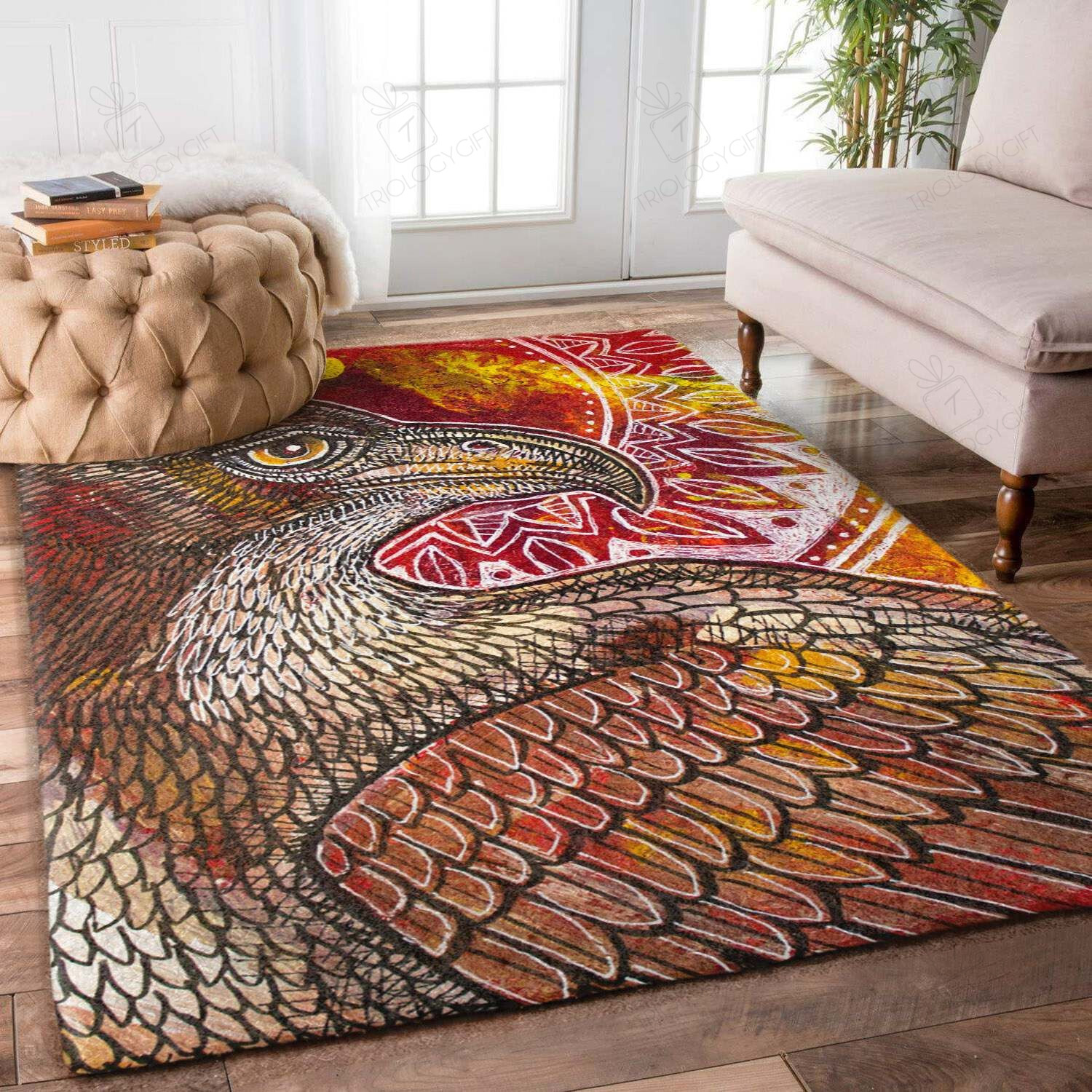 Eagle Rectangle Rug Decor Area Rugs For Living Room Bedroom Kitchen Rugs Home Carpet Flooring TTG012920